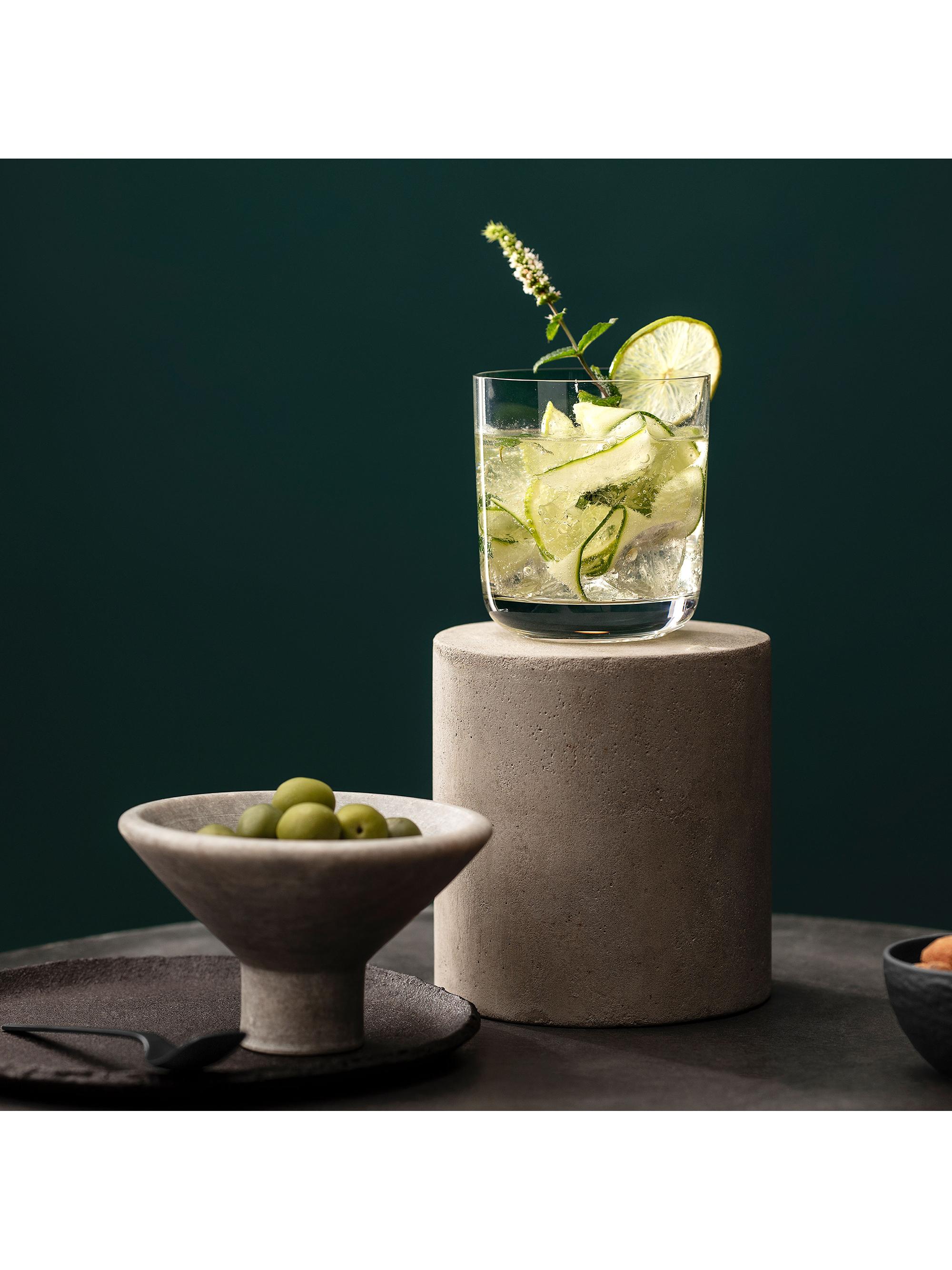 Villeroy & Boch La Divina Double Old Fashioned Glasses, Set of 4