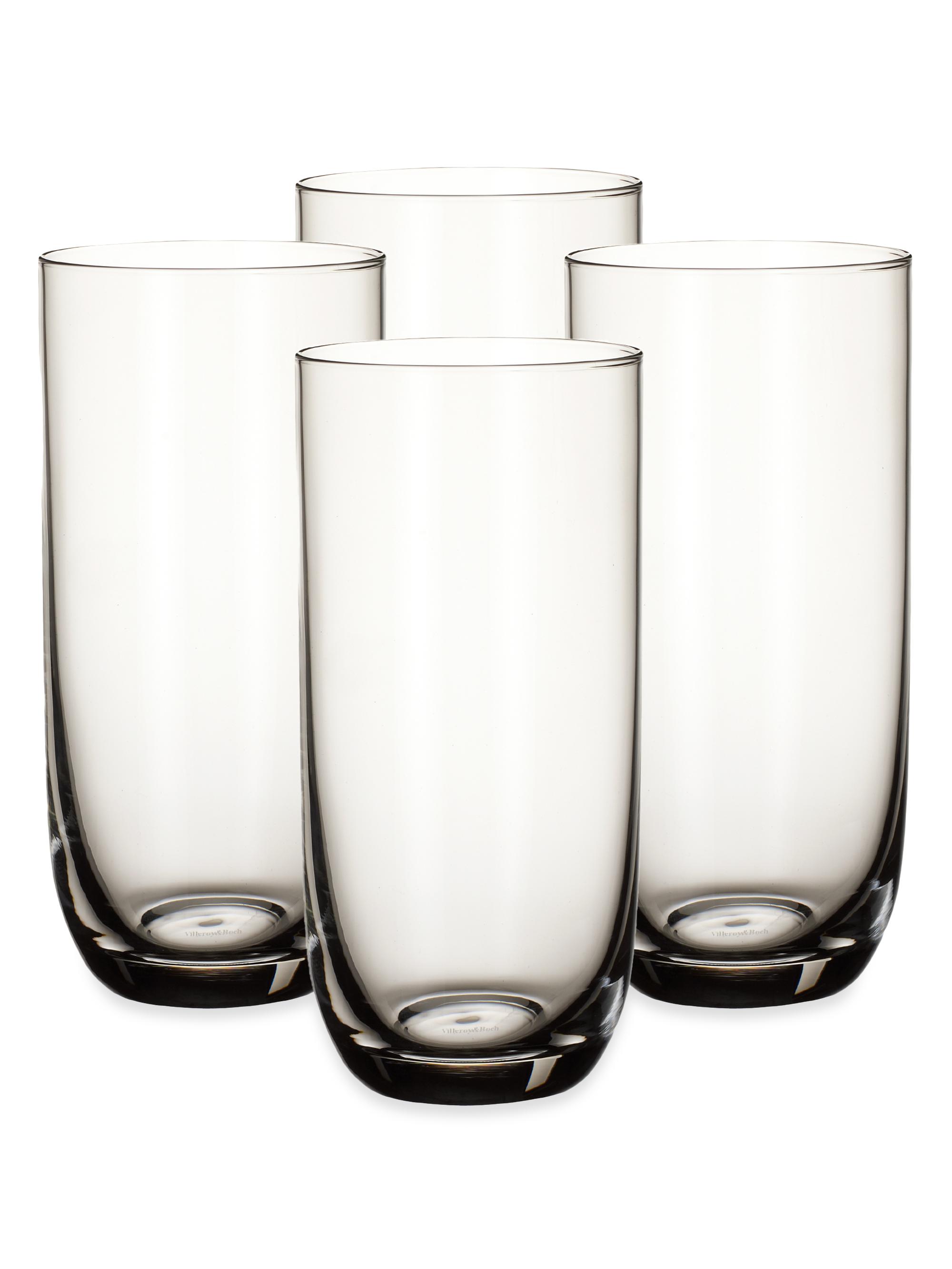 Villeroy & Boch La Divina Highball Glasses, Set of 4