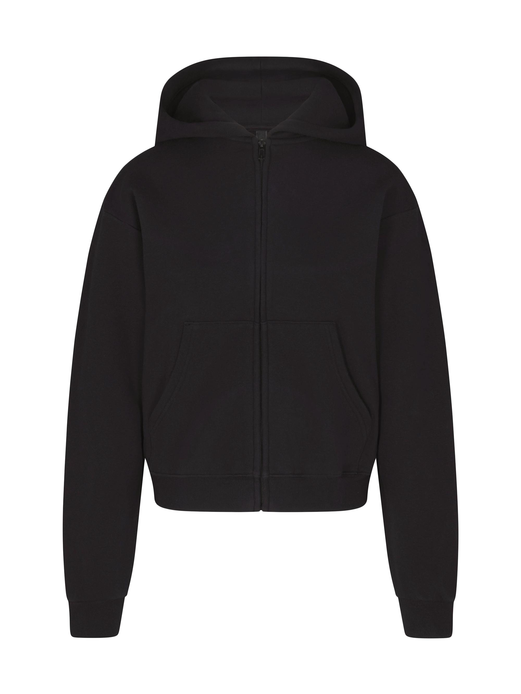 Sacai Sponge Sweat X Nylon Twill Zip-Front Hoodie | Saks Fifth Avenue