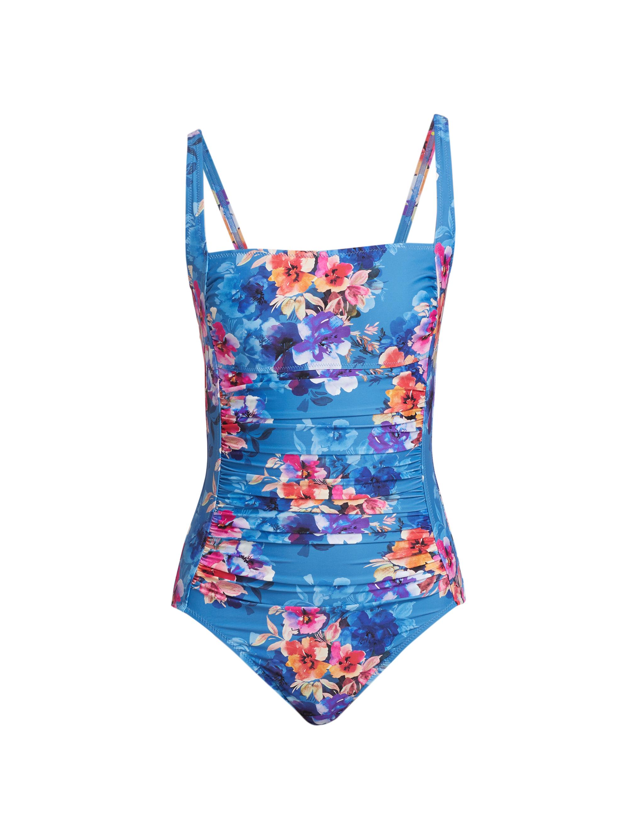 Johnny Was Women's Summer Days Ruched One-Piece Swimsuit - Summer Days