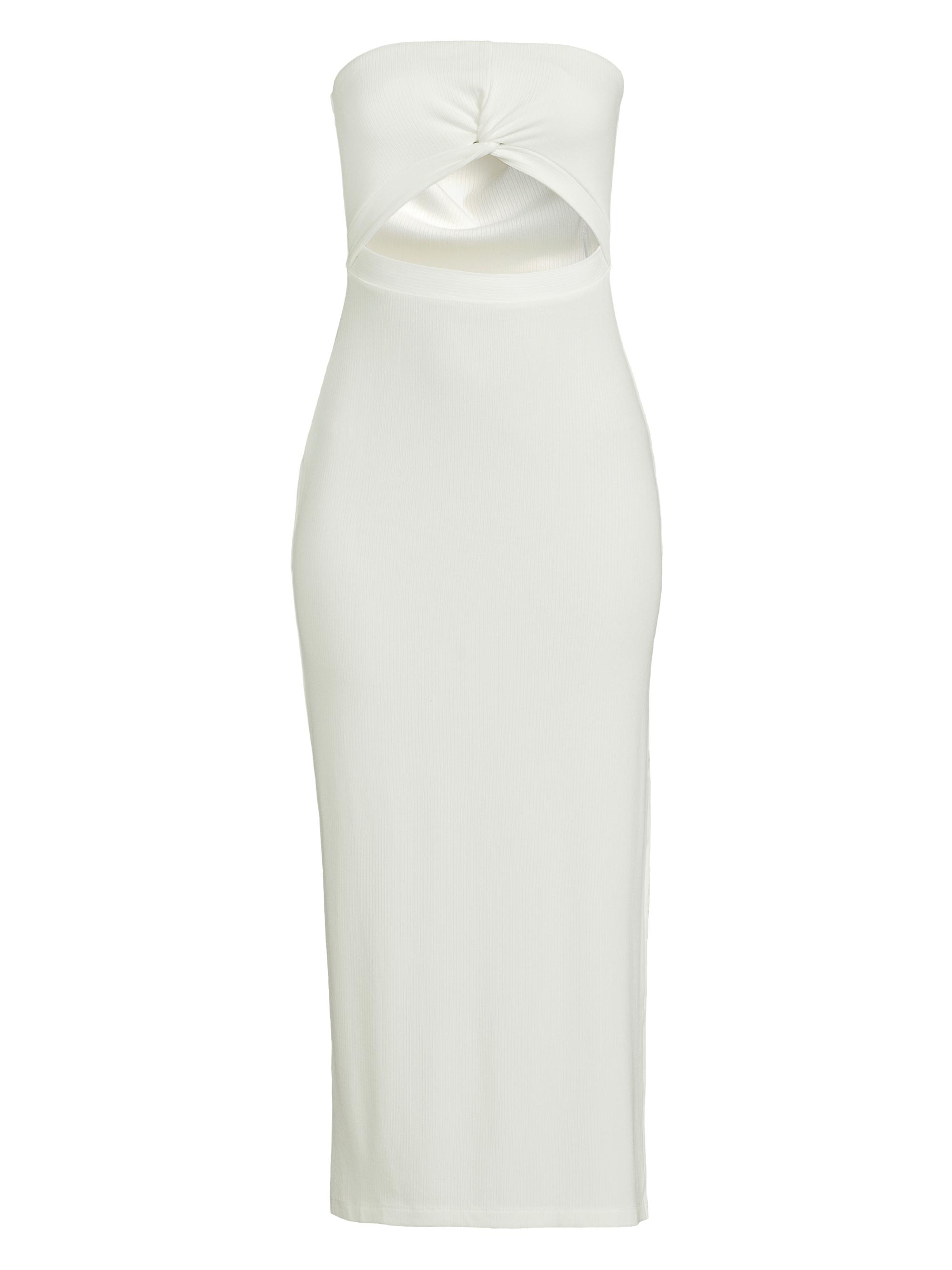 LSpace Women's Kierra Strapless Cut-Out Knit Midi-Dress - Cream