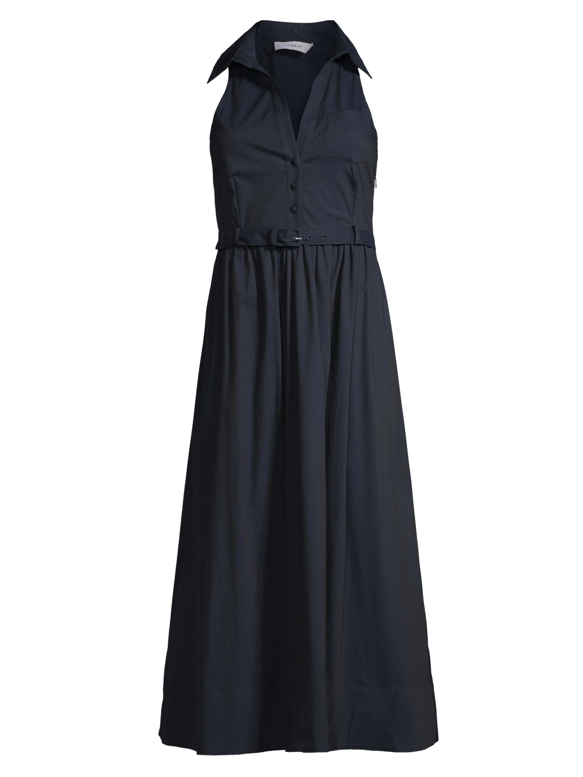 Likely Women's Garvey Cotton-Blend Shirtdress - Navy