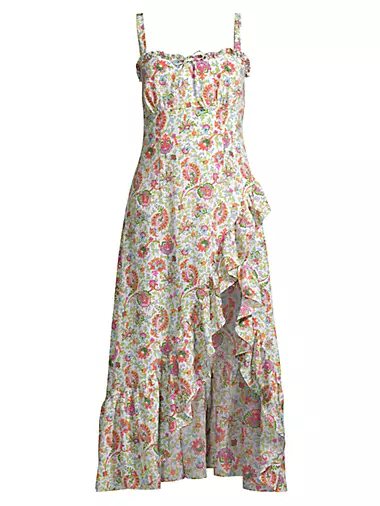 Sila Floral Midi-Dress
