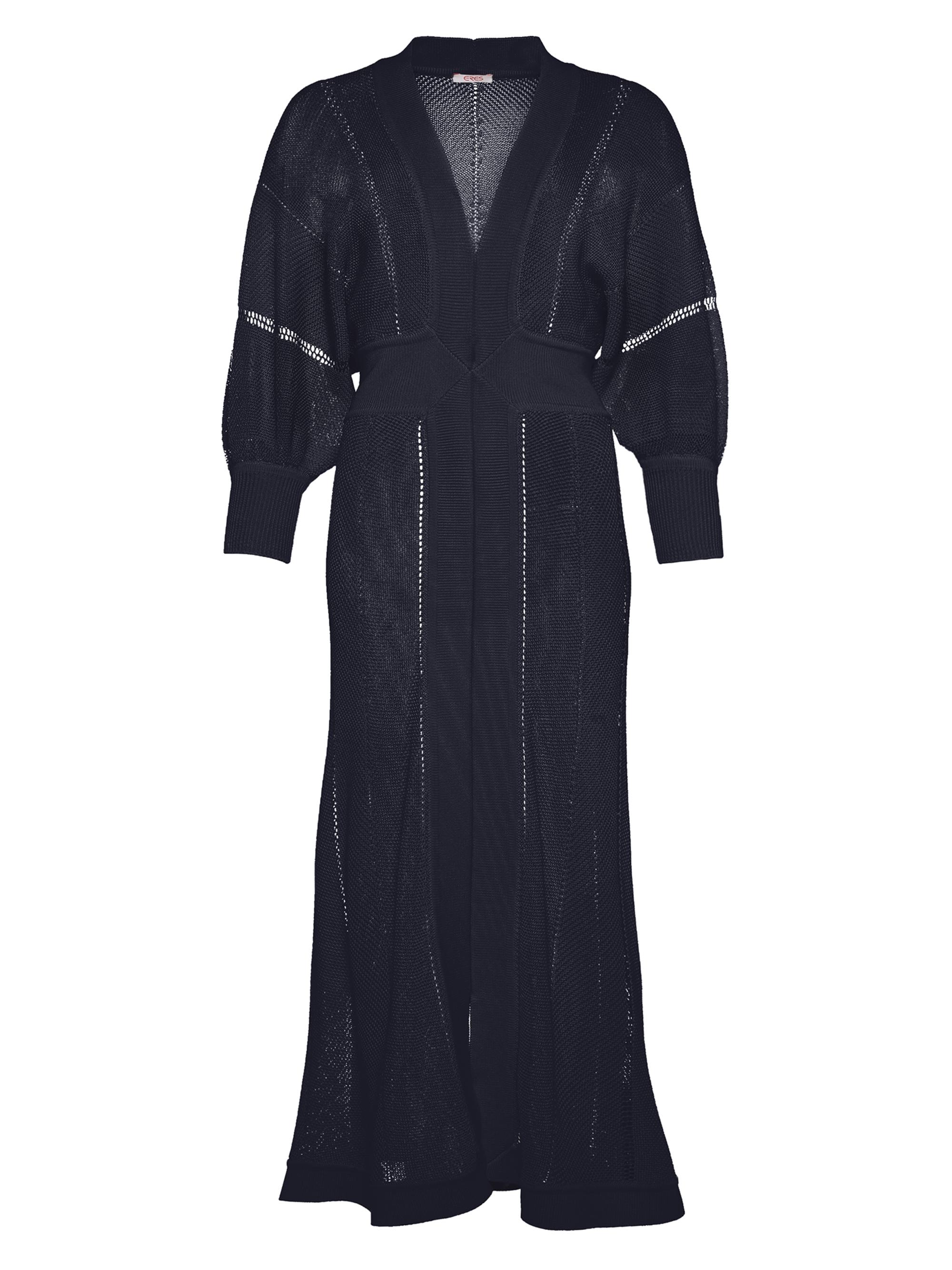 ERES Women's Stella Cotton-Blend Knit V-Neck Maxi Dress - Obscur