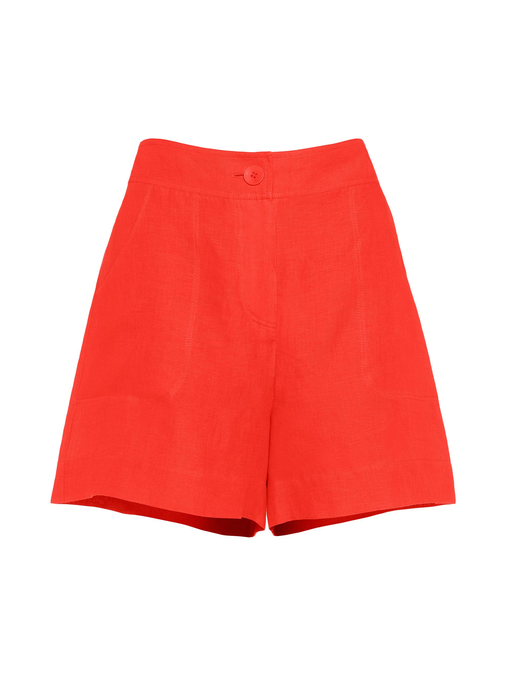 ERES Women's Correct High-Rise Shorts - Ecarlate