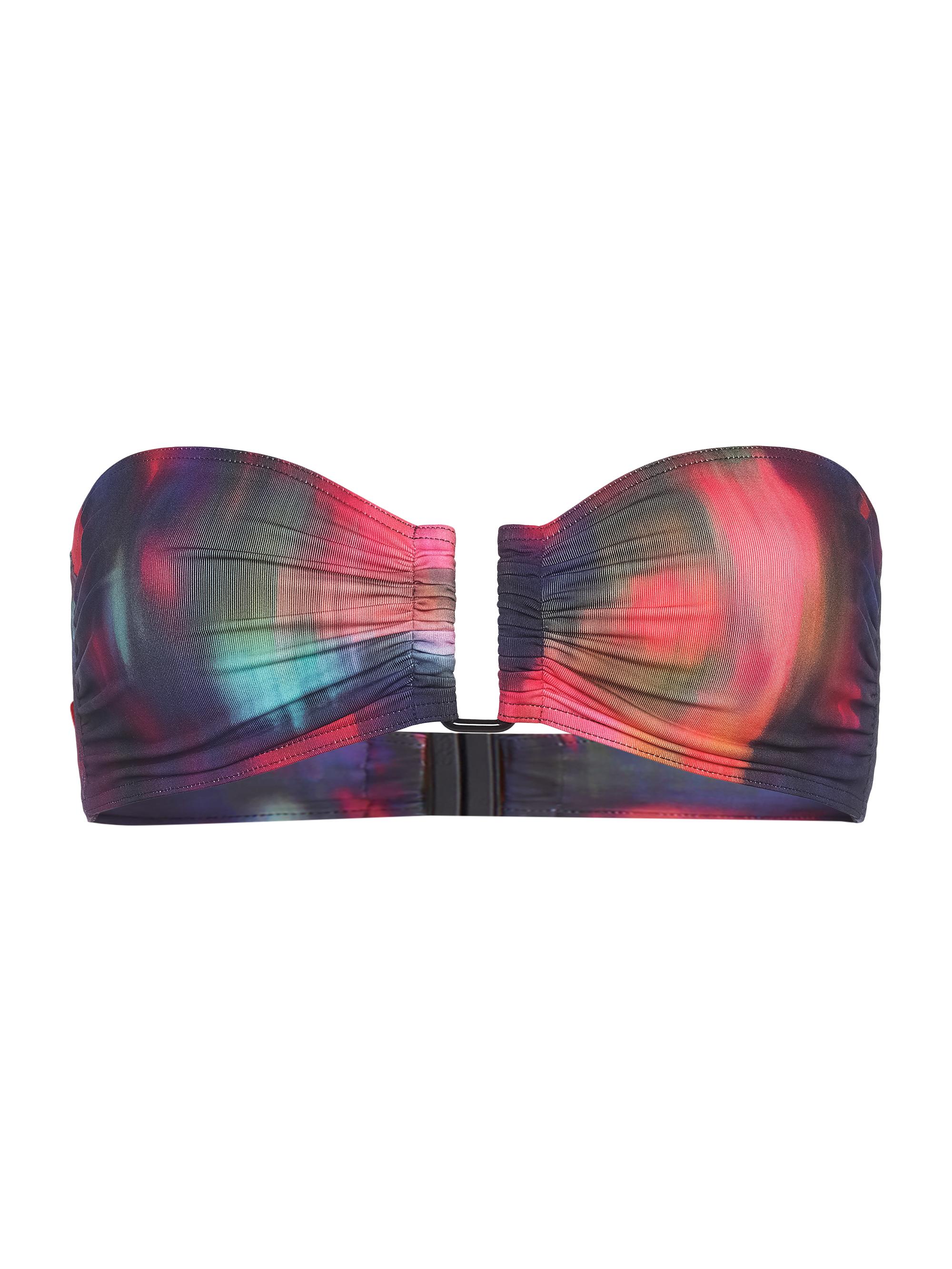 ERES Women's Méridien Abstract Bandeau Bikini Top - Imprime Boreale