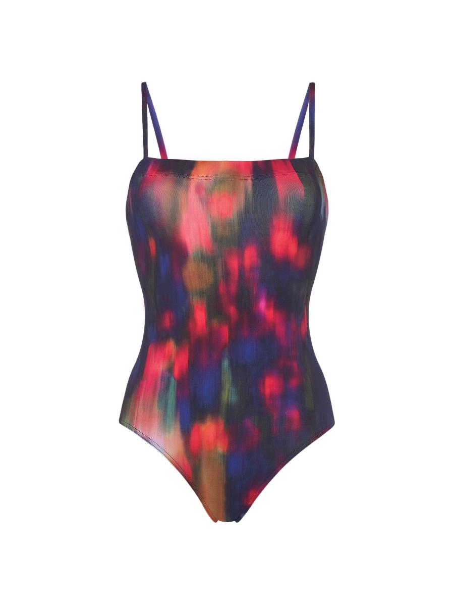Eres Women's Comète Abstract One-piece Swimsuit In Imprime Boreale