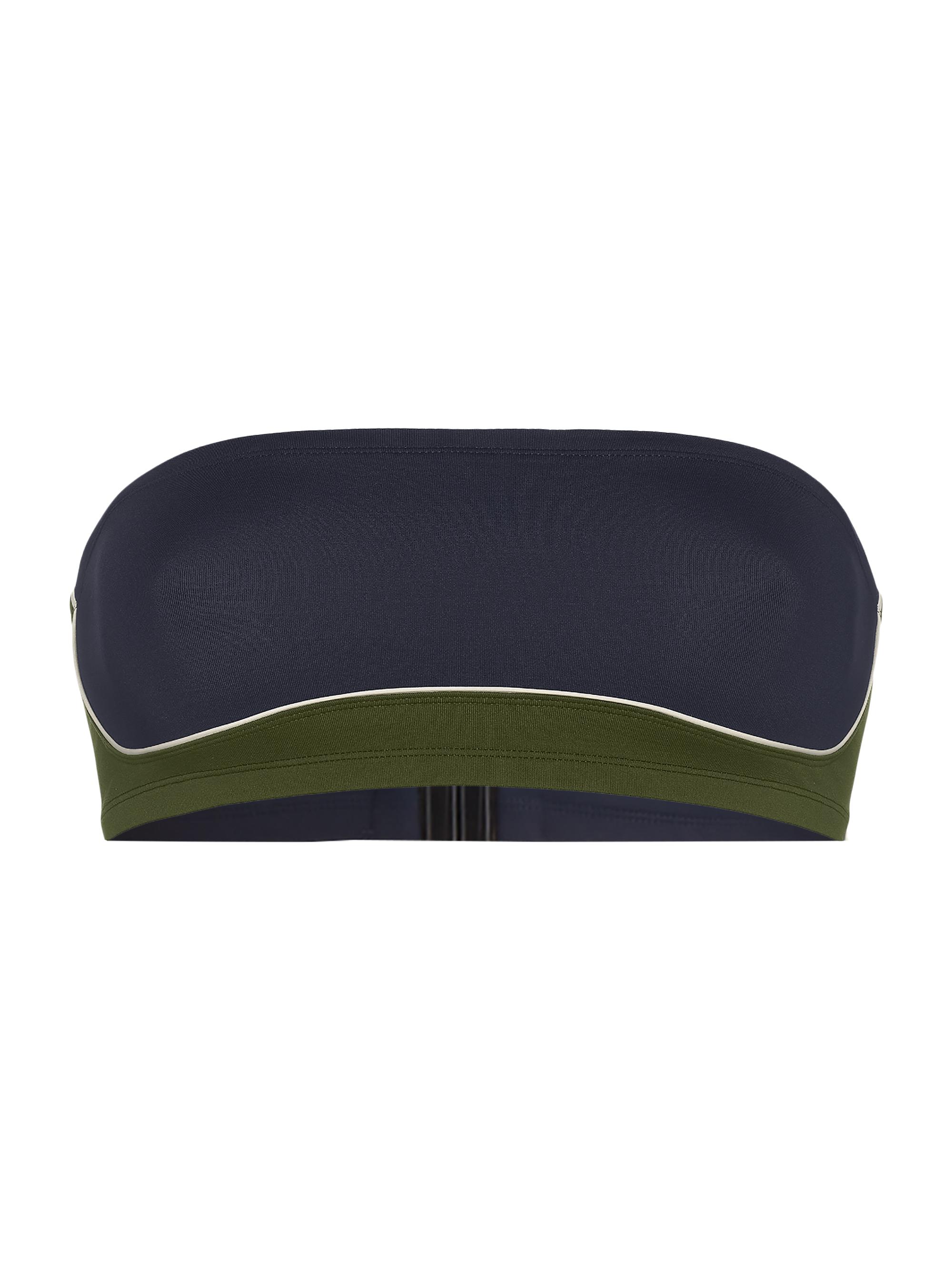 ERES Women's Club Bandeau Bikini Top - Waterproof Vert Mousse