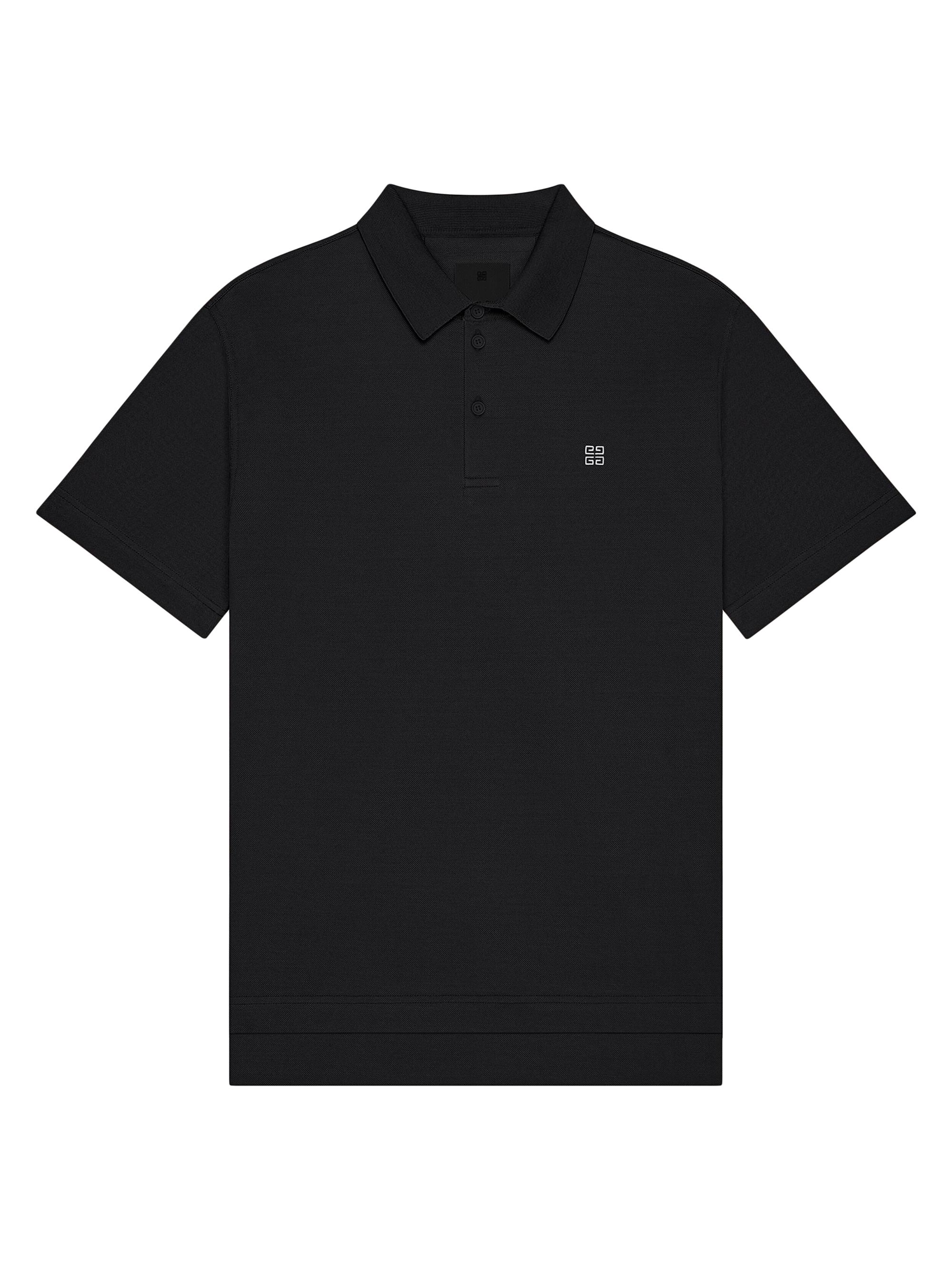 Givenchy Men's Plage Polo Shirt in Cotton - Black