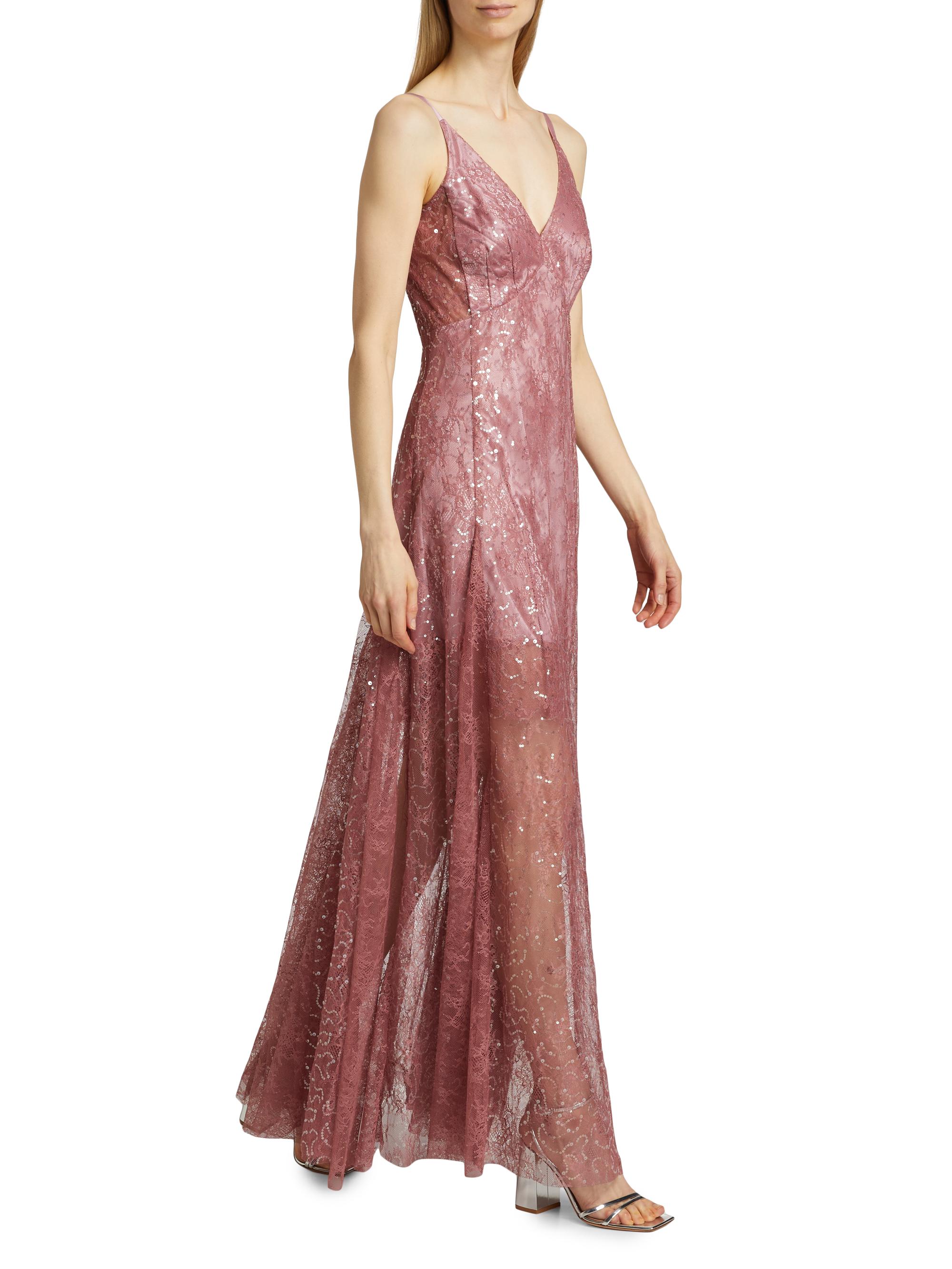 Sabina Musáyev Astro Embellished Slip Gown | Saks Fifth Avenue