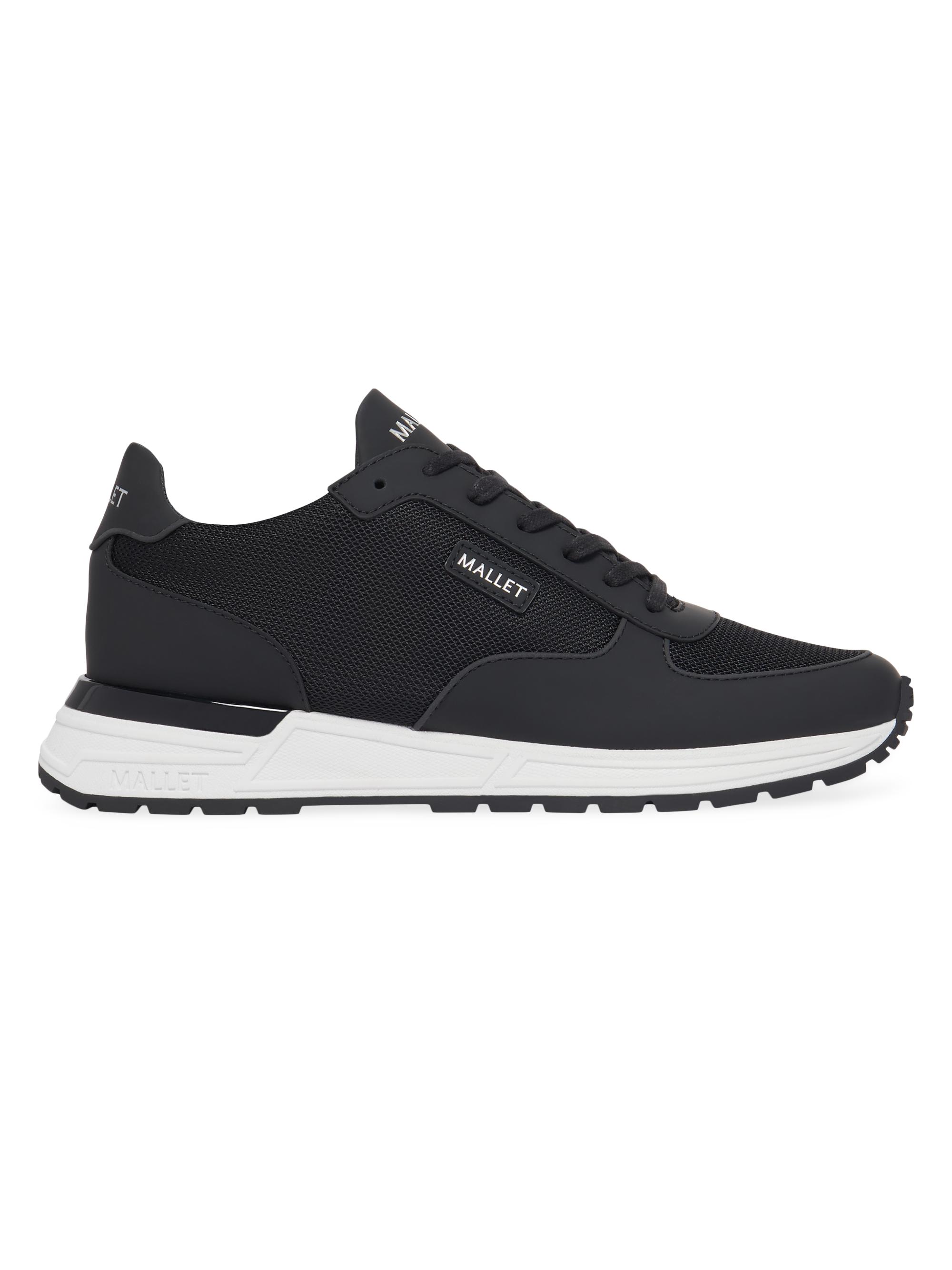 Mallet Men's Popham Lite Leather & Mesh Low-Top Sneakers - Black
