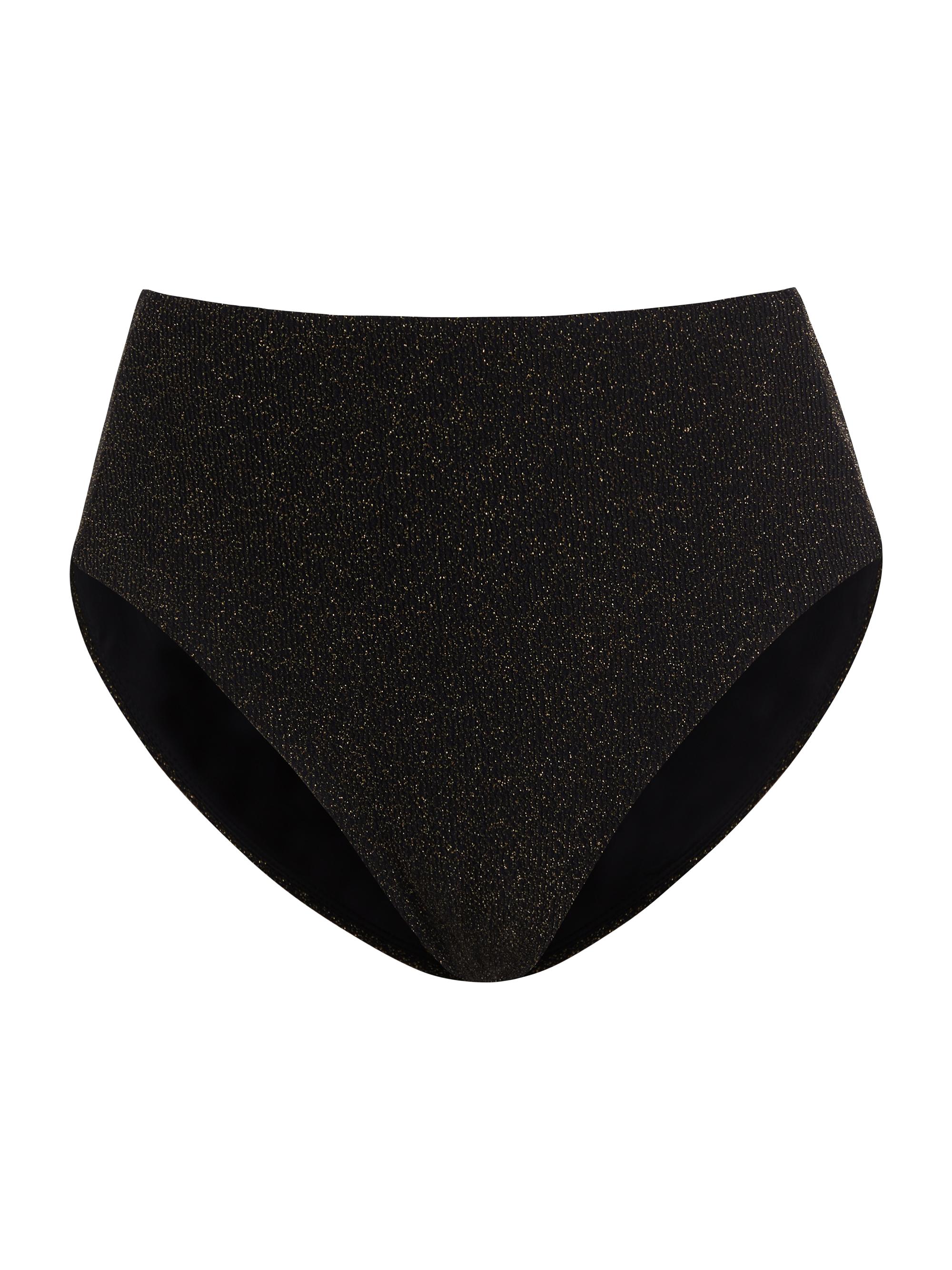 Andie Swim Women's The High Rise Bikini Bottom - Black