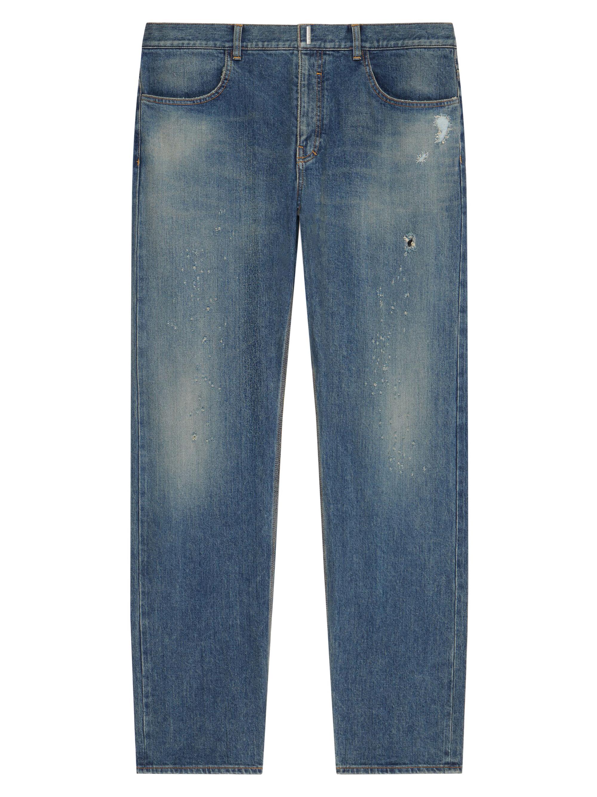 Givenchy Men's Jeans in Denim - Indigo Blue