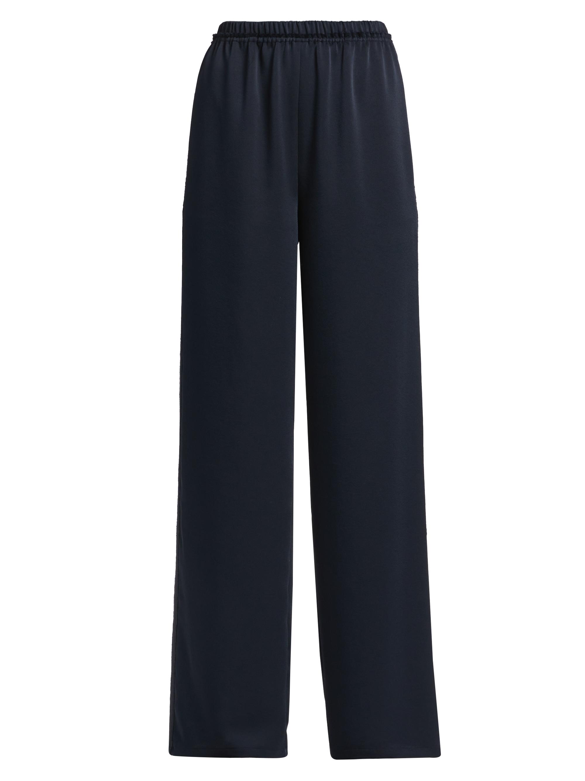 Vince Women's Satin Wide-Leg Pants - Coastal