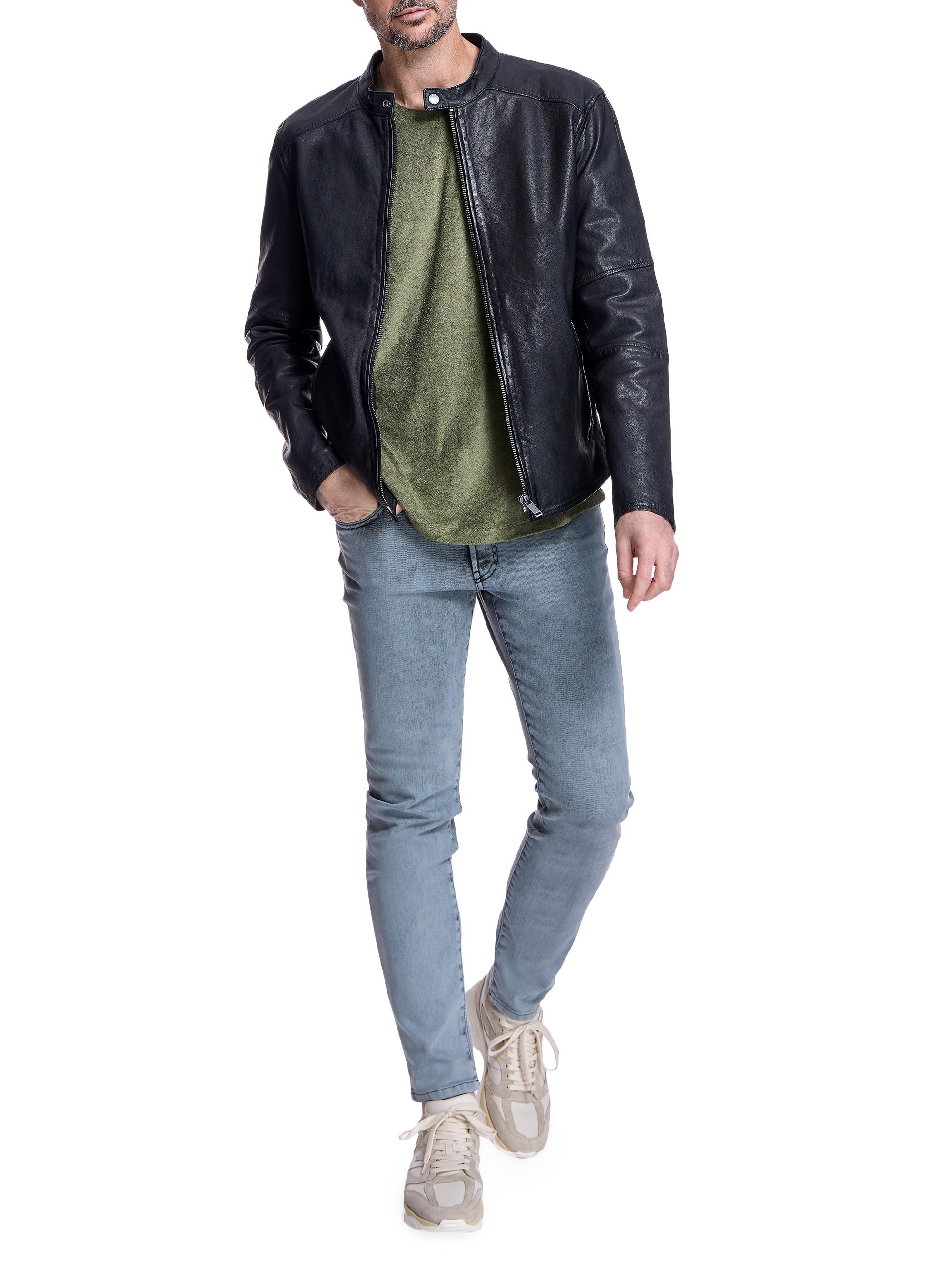 Maximilian Men's Collarless Bomber Jacket | Saks Fifth Avenue
