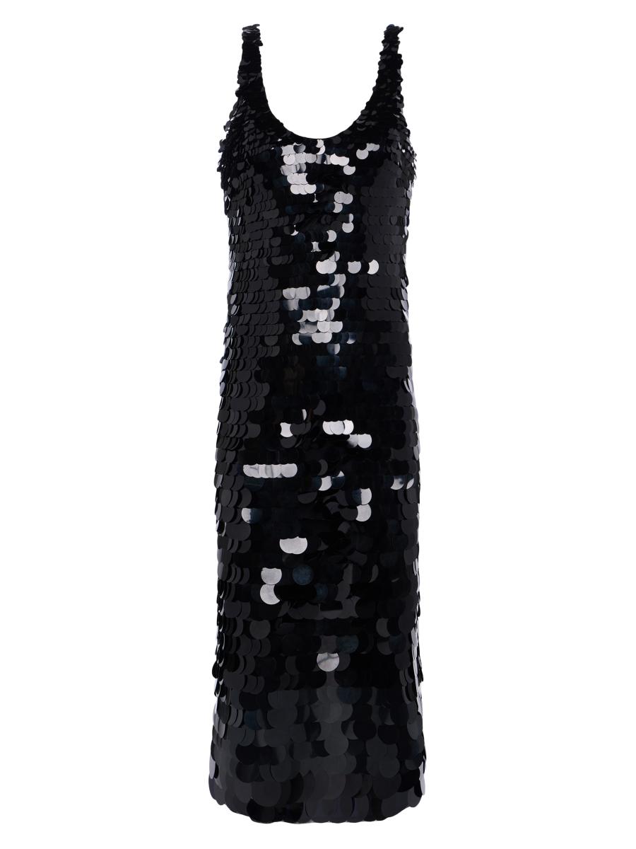 Parmida Embellished Tank Black - L'AGENCE