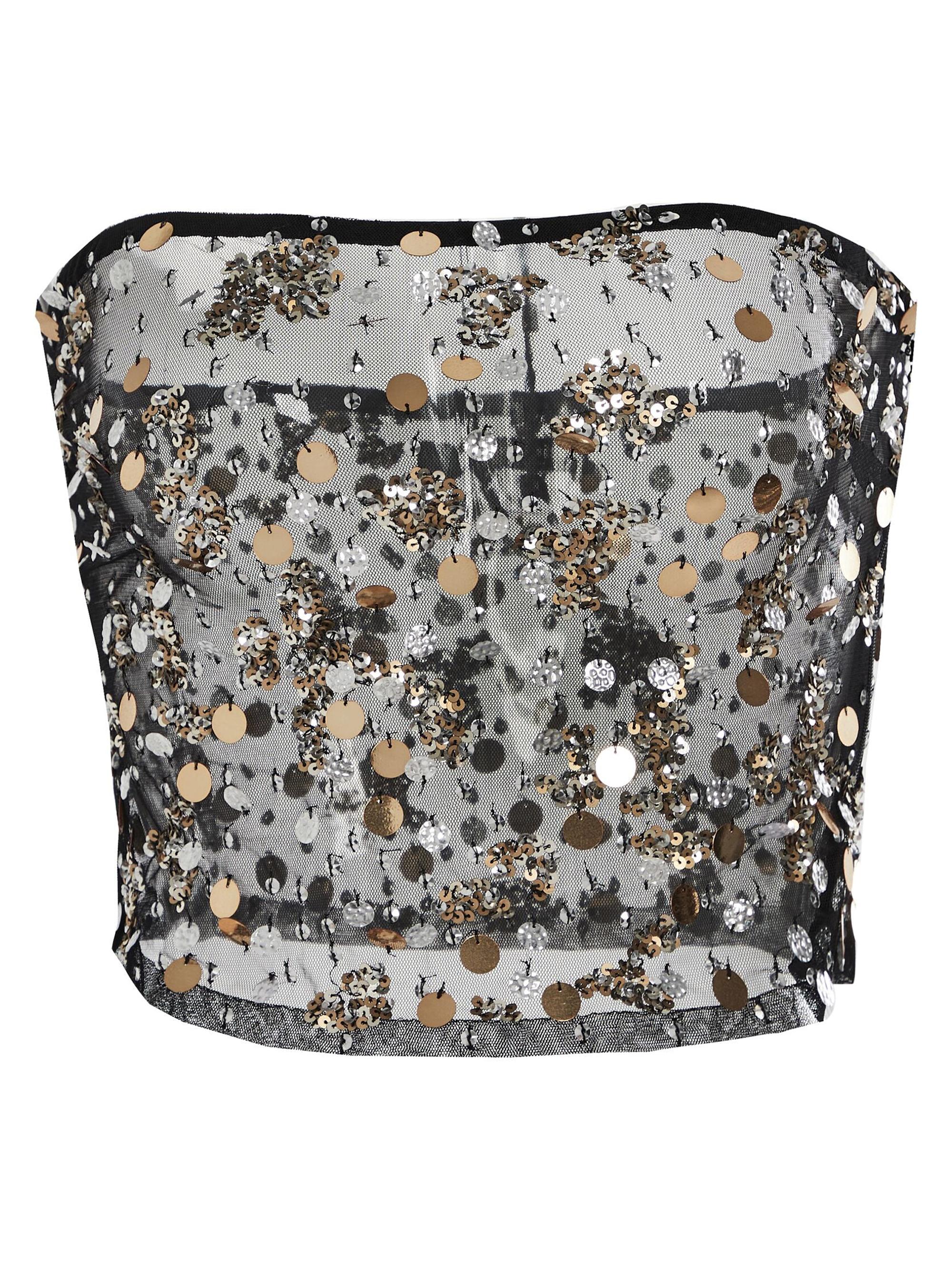 Retrofête Women's Mirage Top - Black Gold