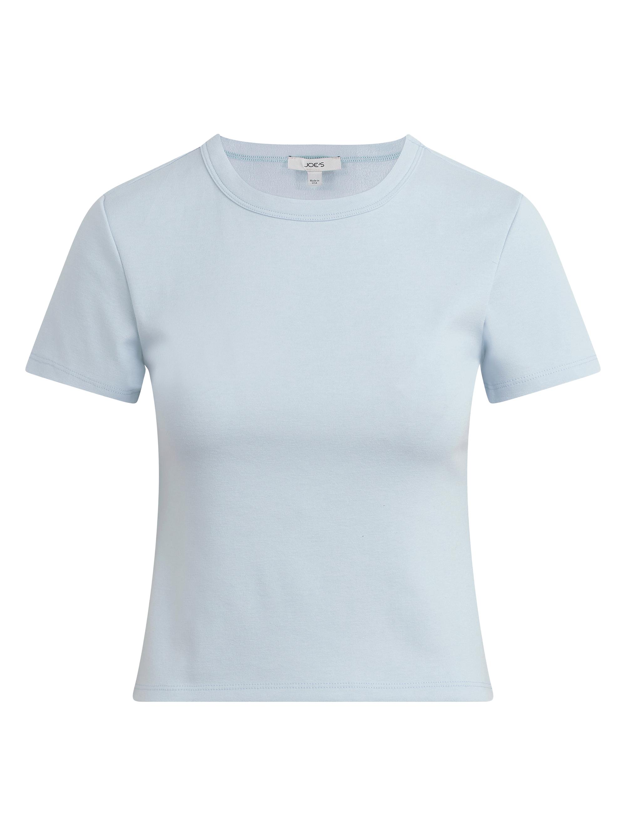 Joe's Jeans Women's The Baby Cotton-Blend T-Shirt - Powder Blue