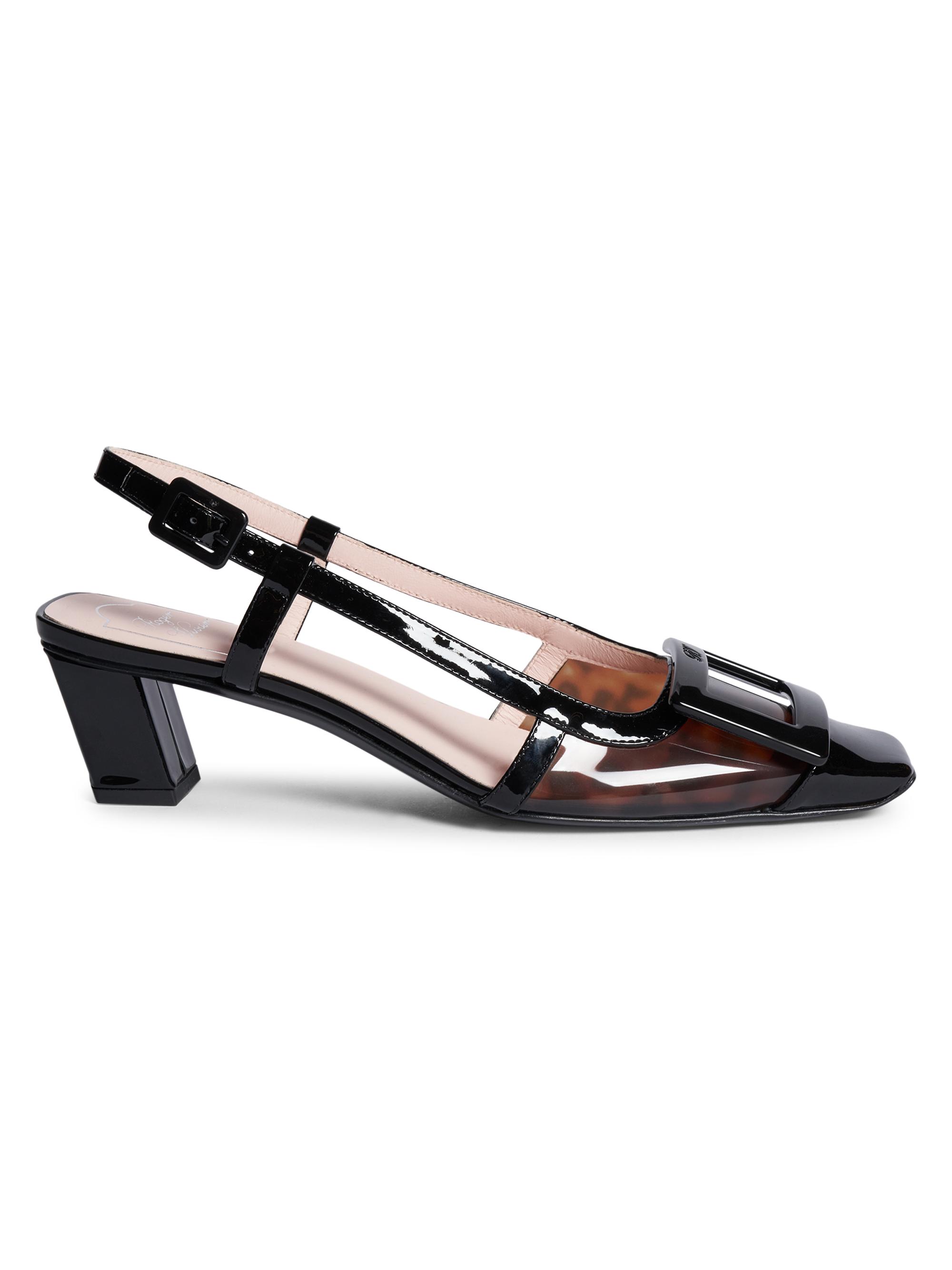 Roger Vivier Women's Belle Vivier 45MM Turtle Slingback Pumps