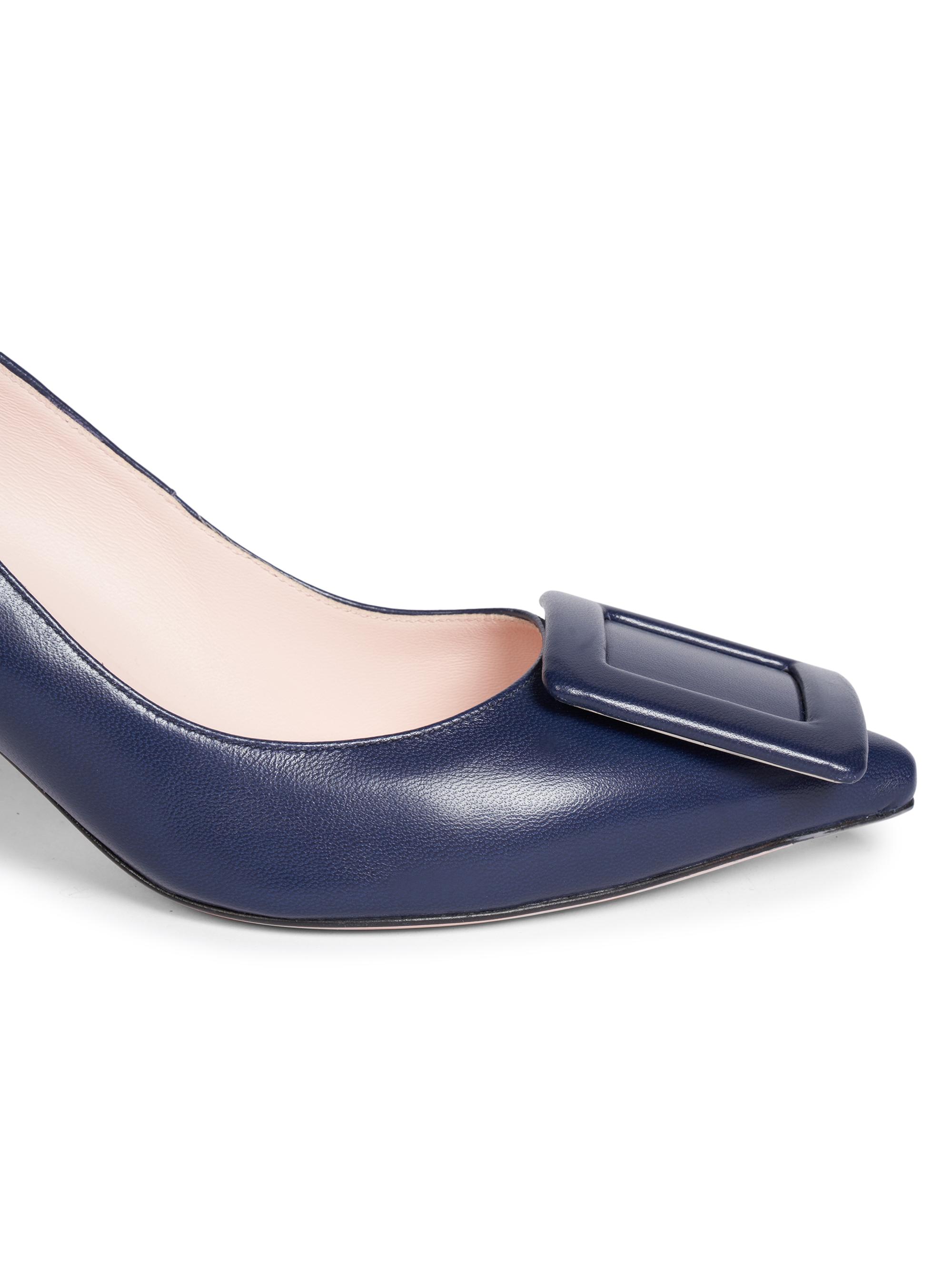 Roger Vivier Viv In The City 65MM Leather Pumps | Saks Fifth Avenue