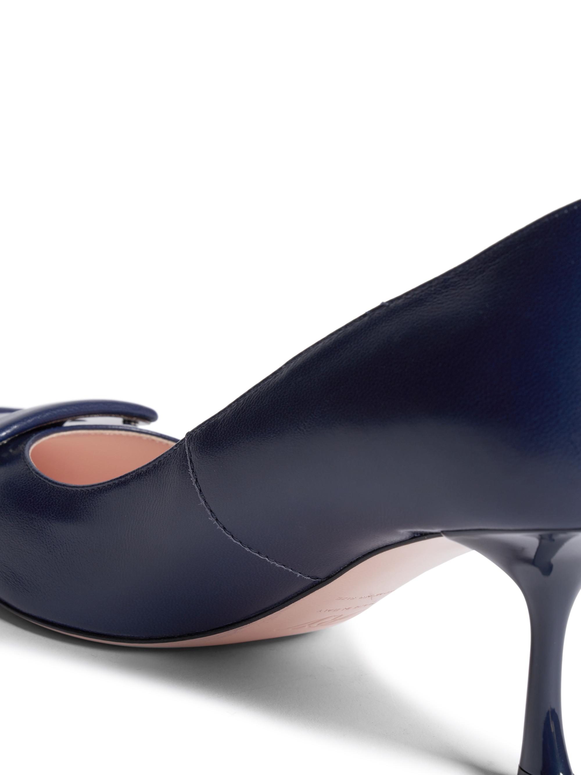 Roger Vivier Viv In The City 65MM Leather Pumps | Saks Fifth Avenue