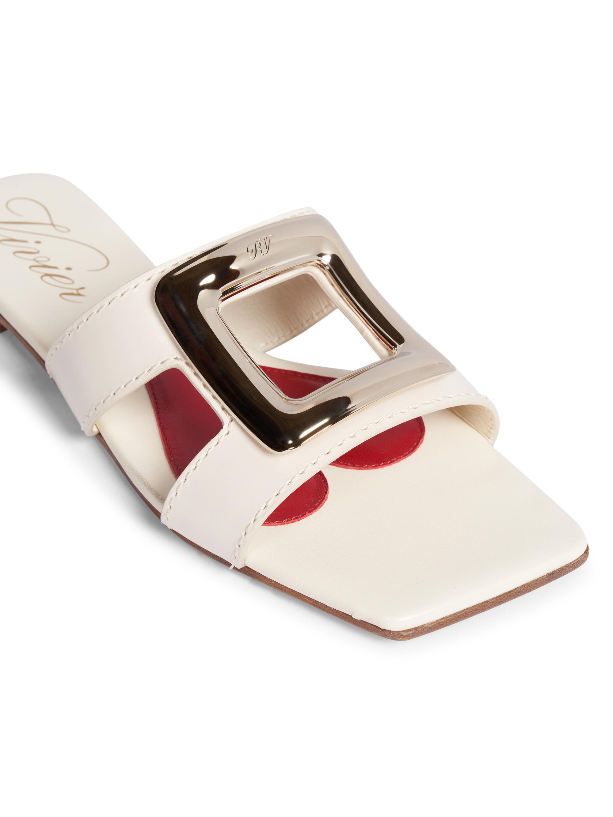 Roger Vivier ミュール EU39 1/2 ベージュ Roger Vivier ミュール EU39 1/2 ベージュ Roger Vivier ミュール EU39