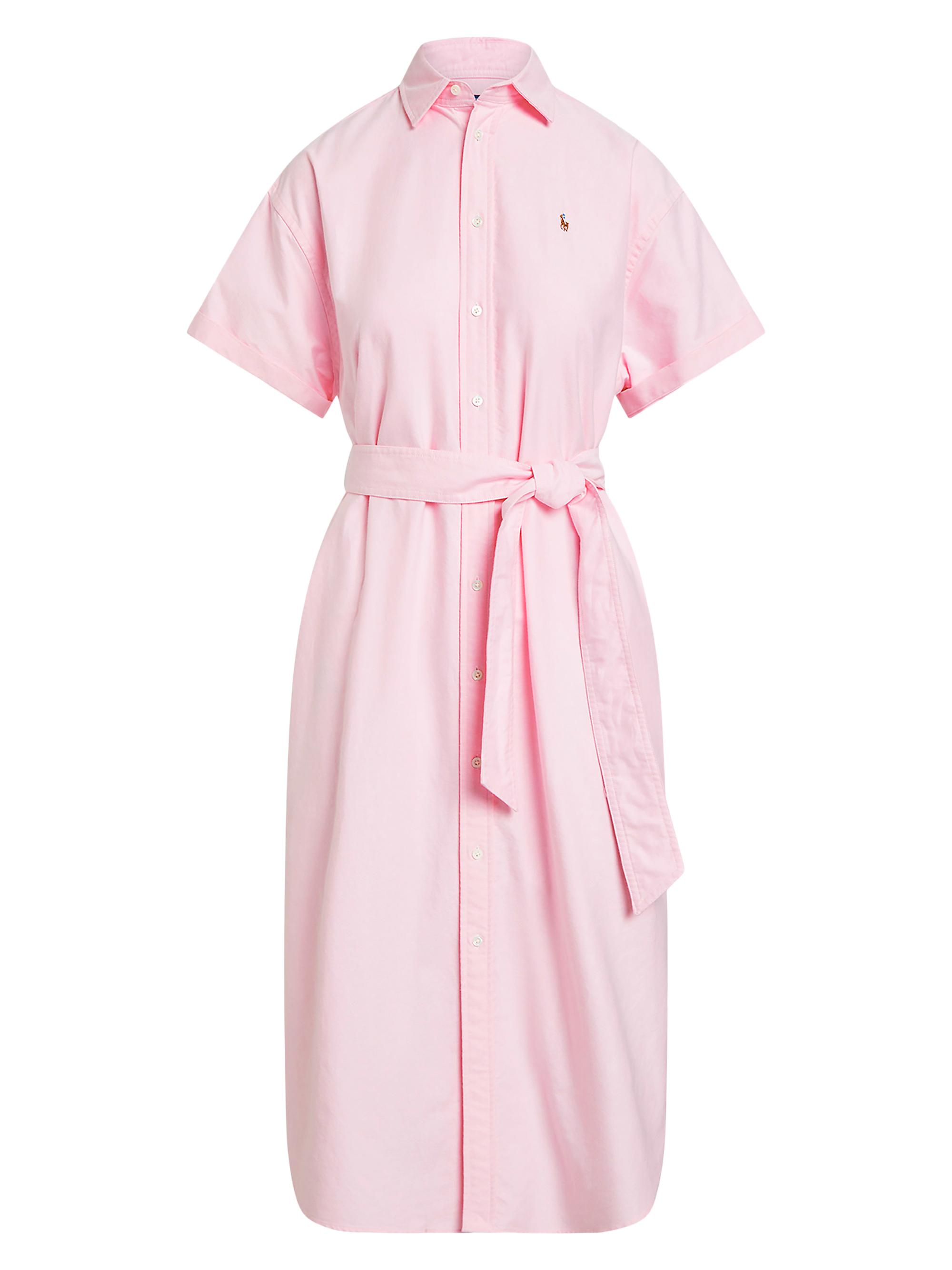 strapless open back dress Polo Ralph Lauren Iconic Oxford Shirt Classic Fit Pink