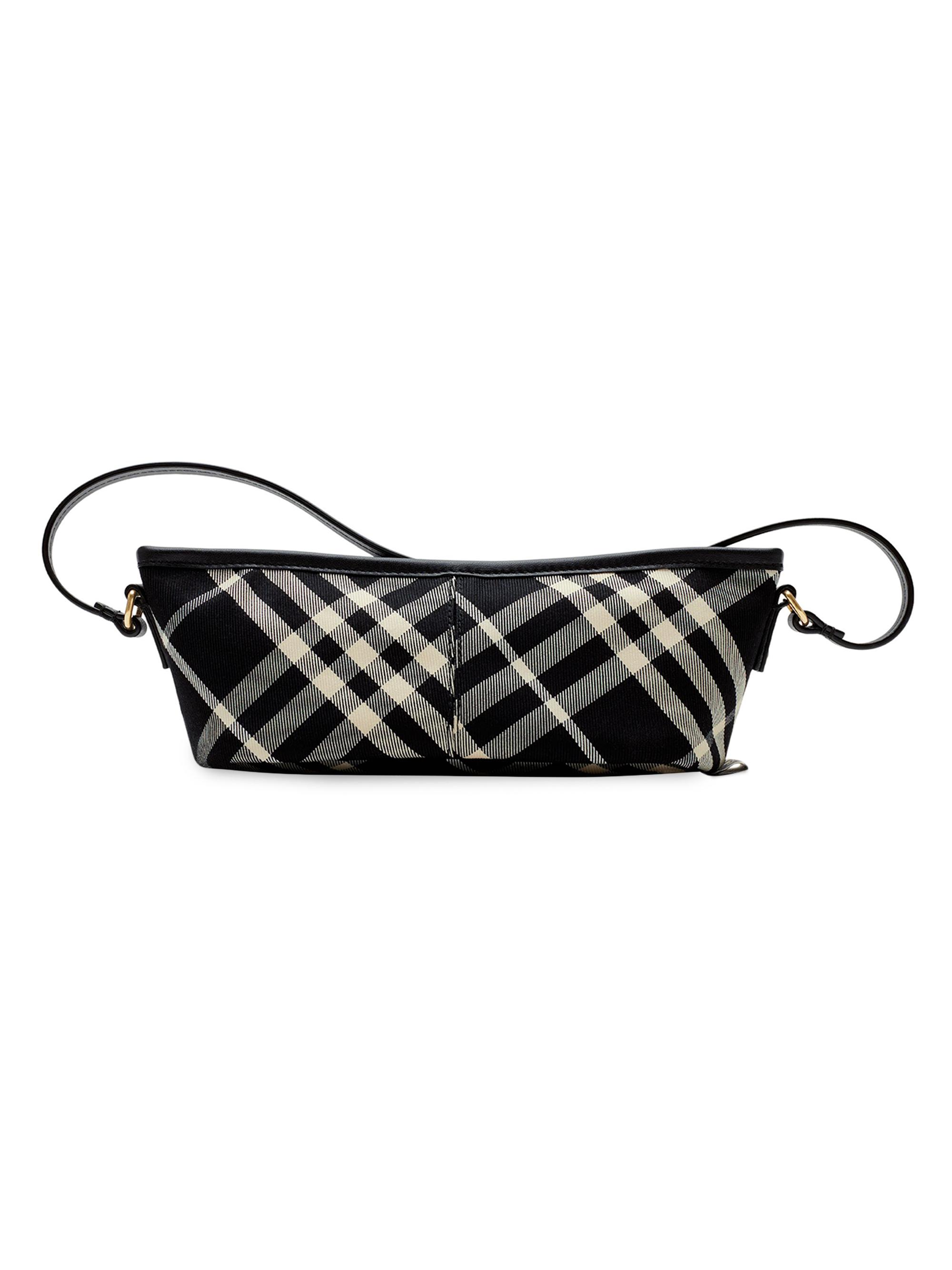 Pom 新作　新品　BURBERRY チェックミニバッグ Pom 新作 新品 BURBERRY チェックミニバッグ Pom 新作 新品 BURBERRY