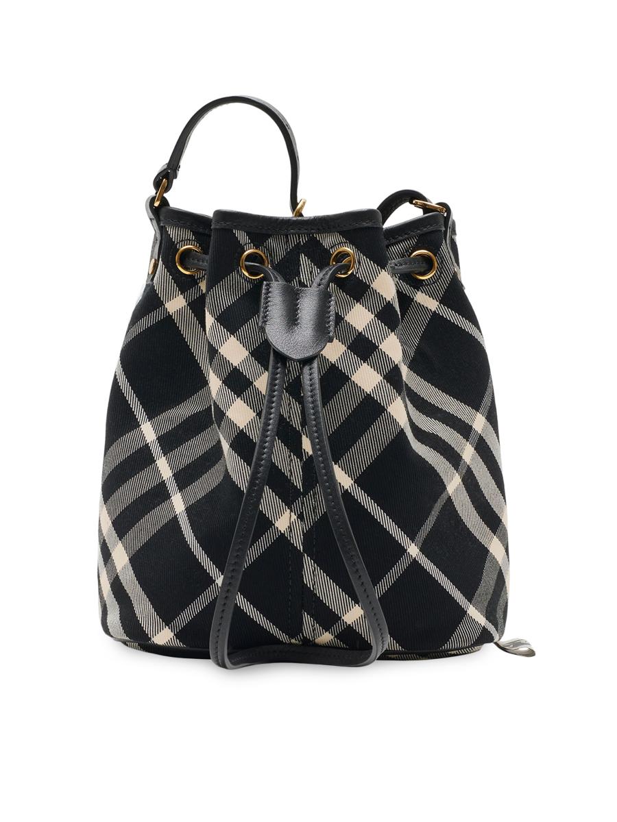 【関税＆送料込み】Burberry Medium Bucket Bag With Lichen-C Burberry Mini Bucket Bag in Lichen | FWRD
