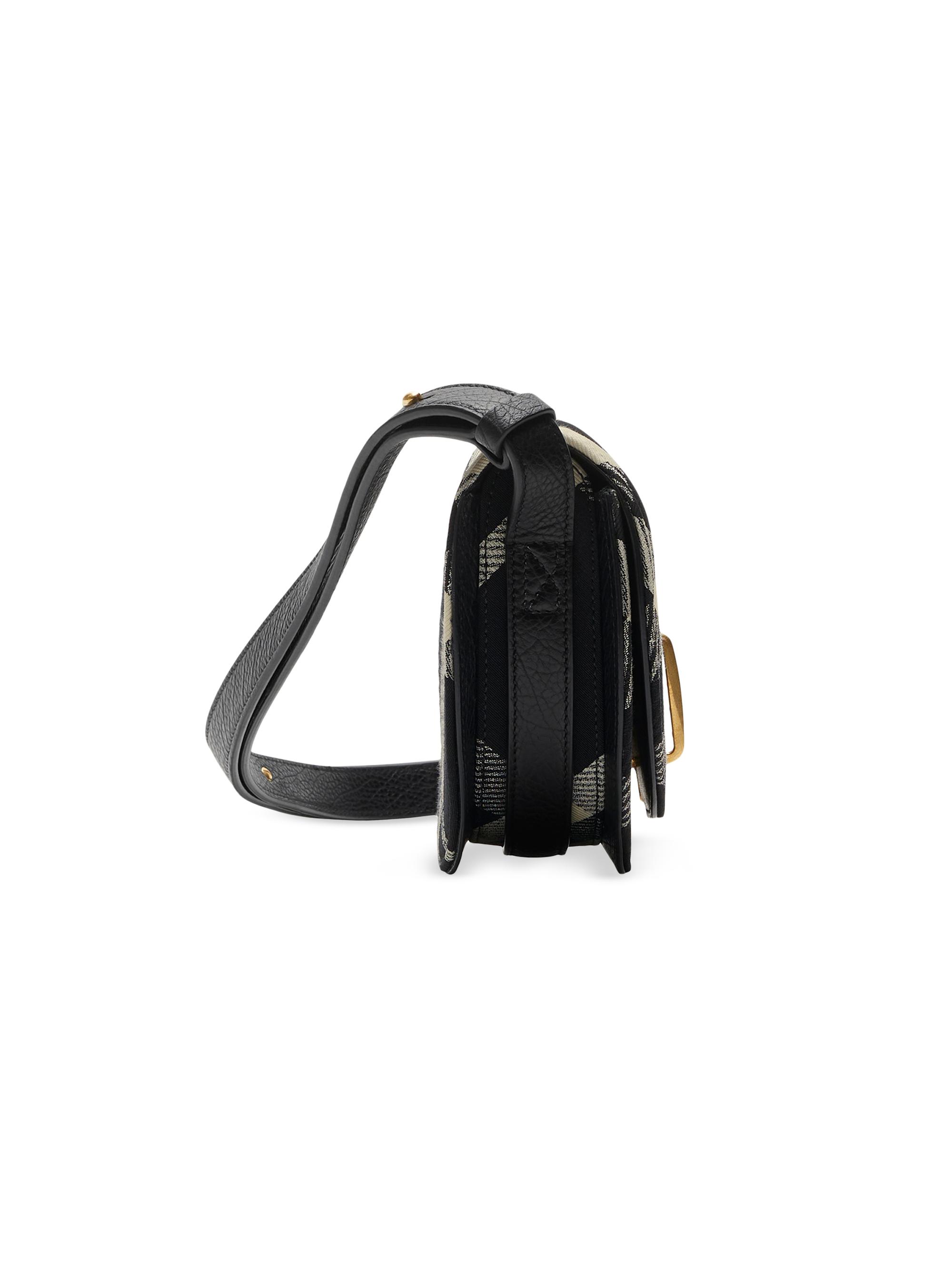 Burberry Mini Rocking Horse Jacquard Shoulder Bag | Saks