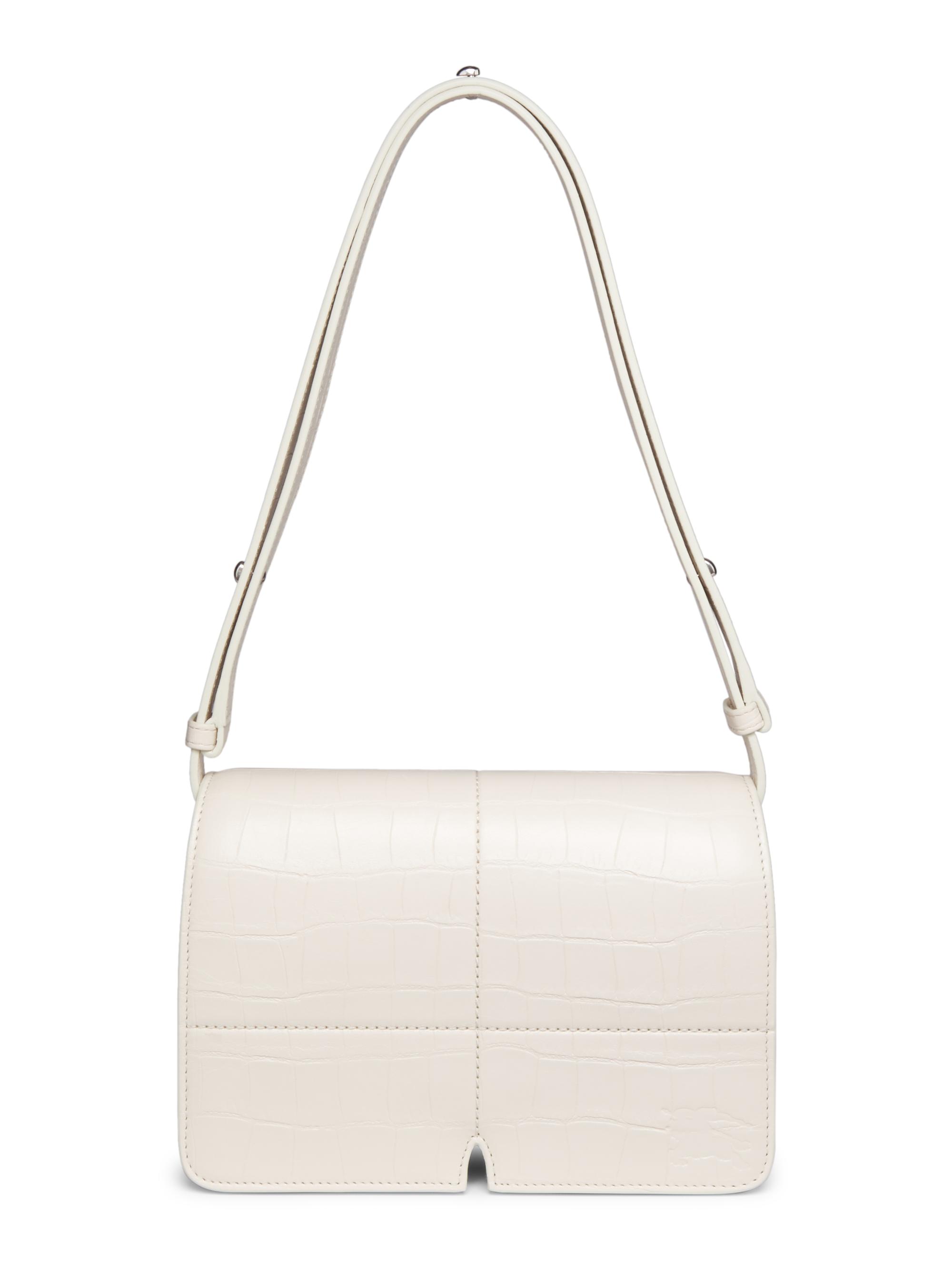 Burberry Women's Snip Leather Shoulder Bag - Soap