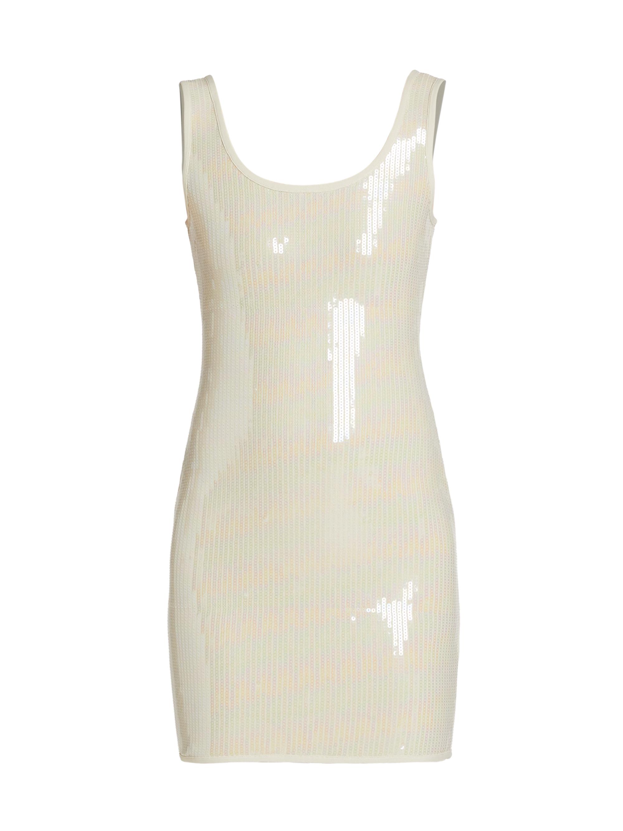 Nonchalant Label Women's Gretchen Sequin Minidress - Champagne