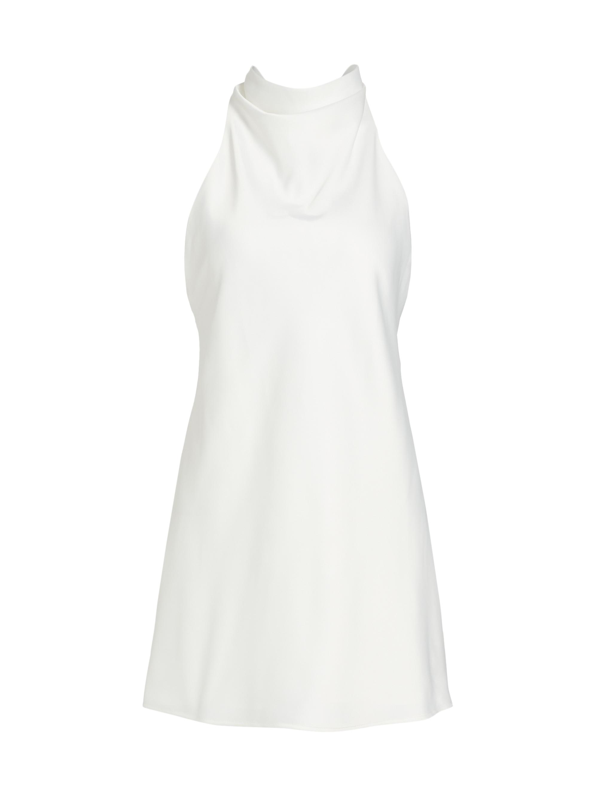 Nonchalant Label Women's Naia Open-Back Minidress - White