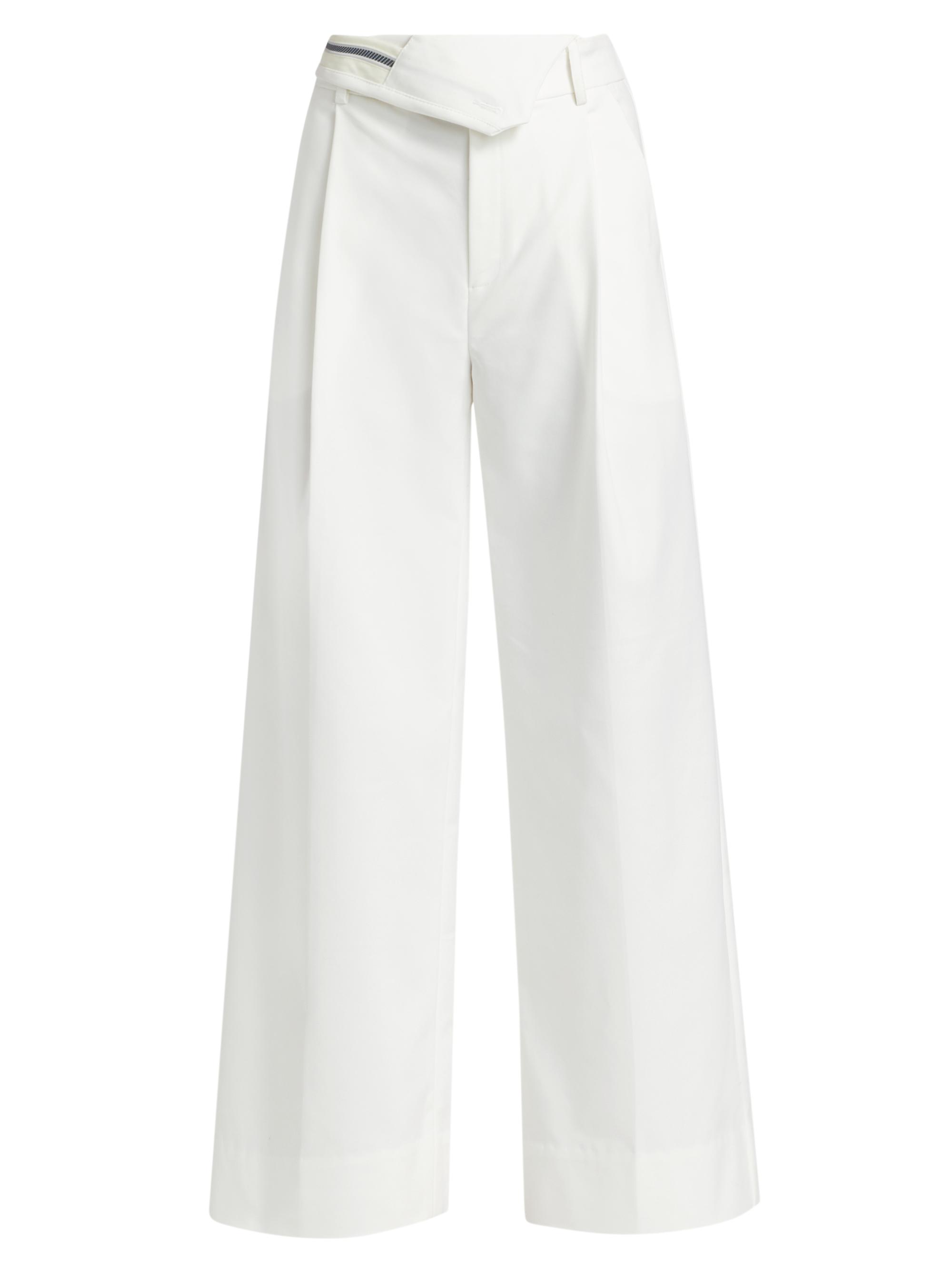 Nonchalant Label Women's Elba Wide-Leg Pants - White