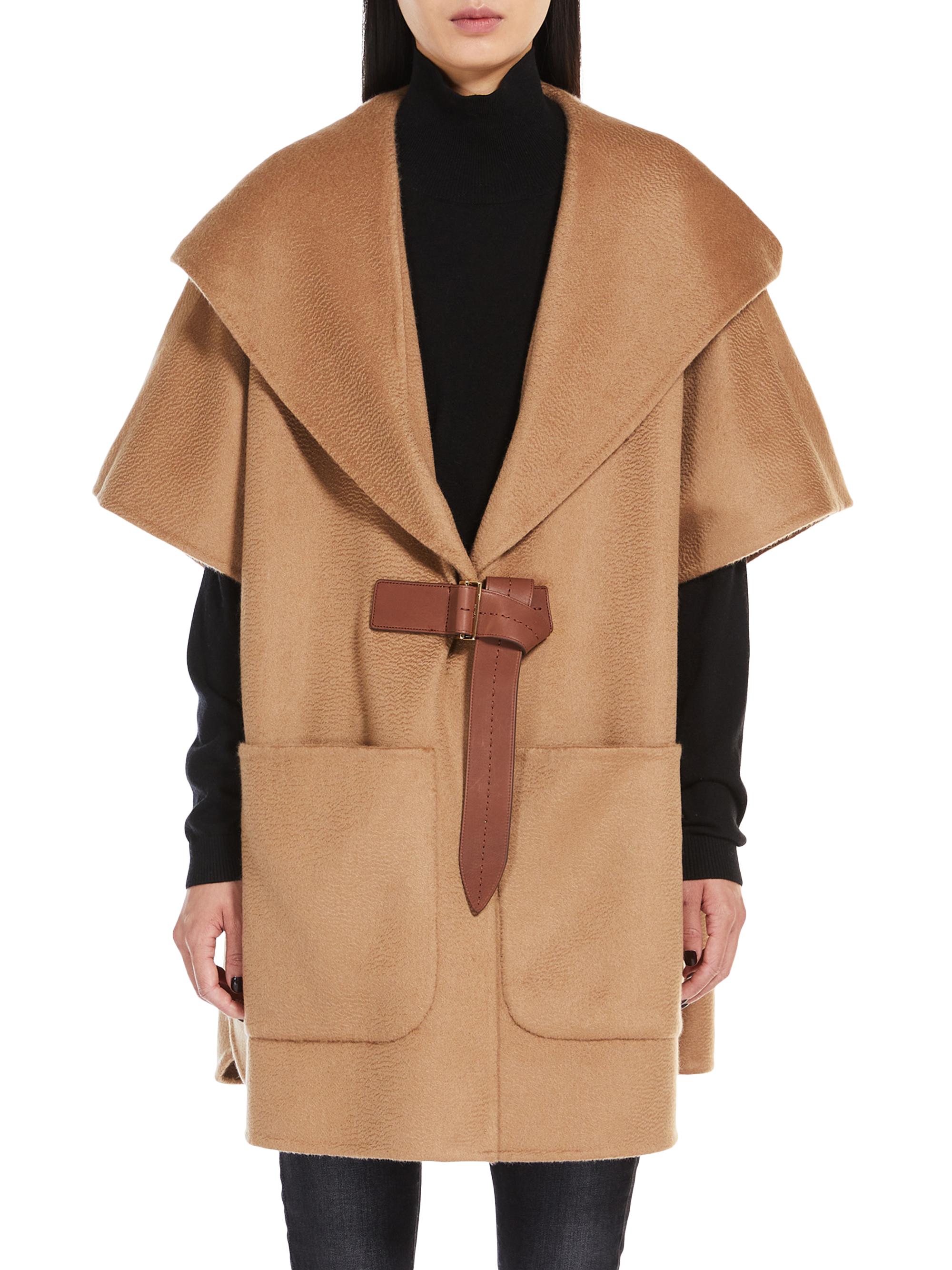 Max Mara Women's Dorico Cashmere Wrap Cape - Camel