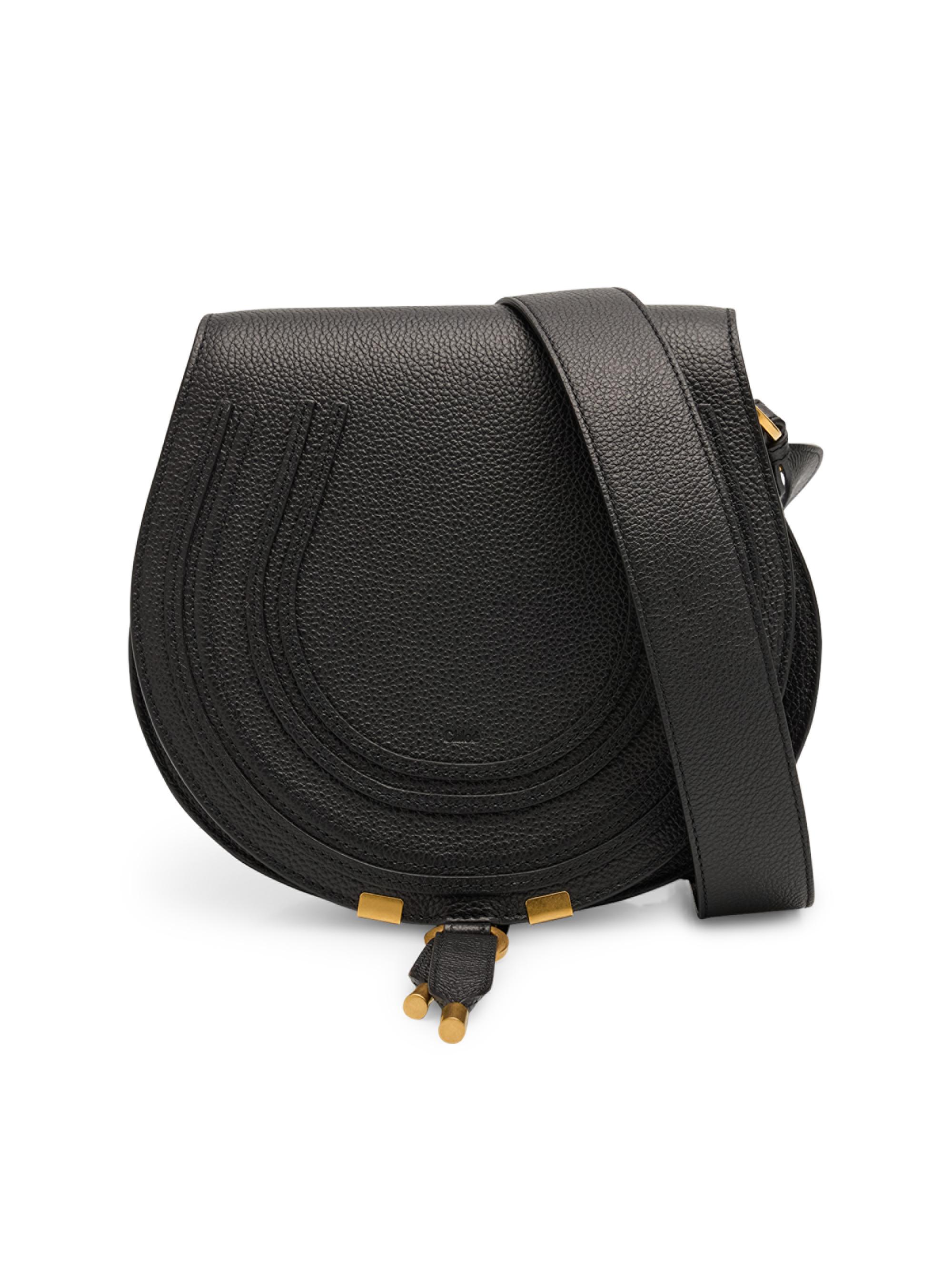 Chloé Marcie Leather Saddle Bag | Saks Fifth Avenue