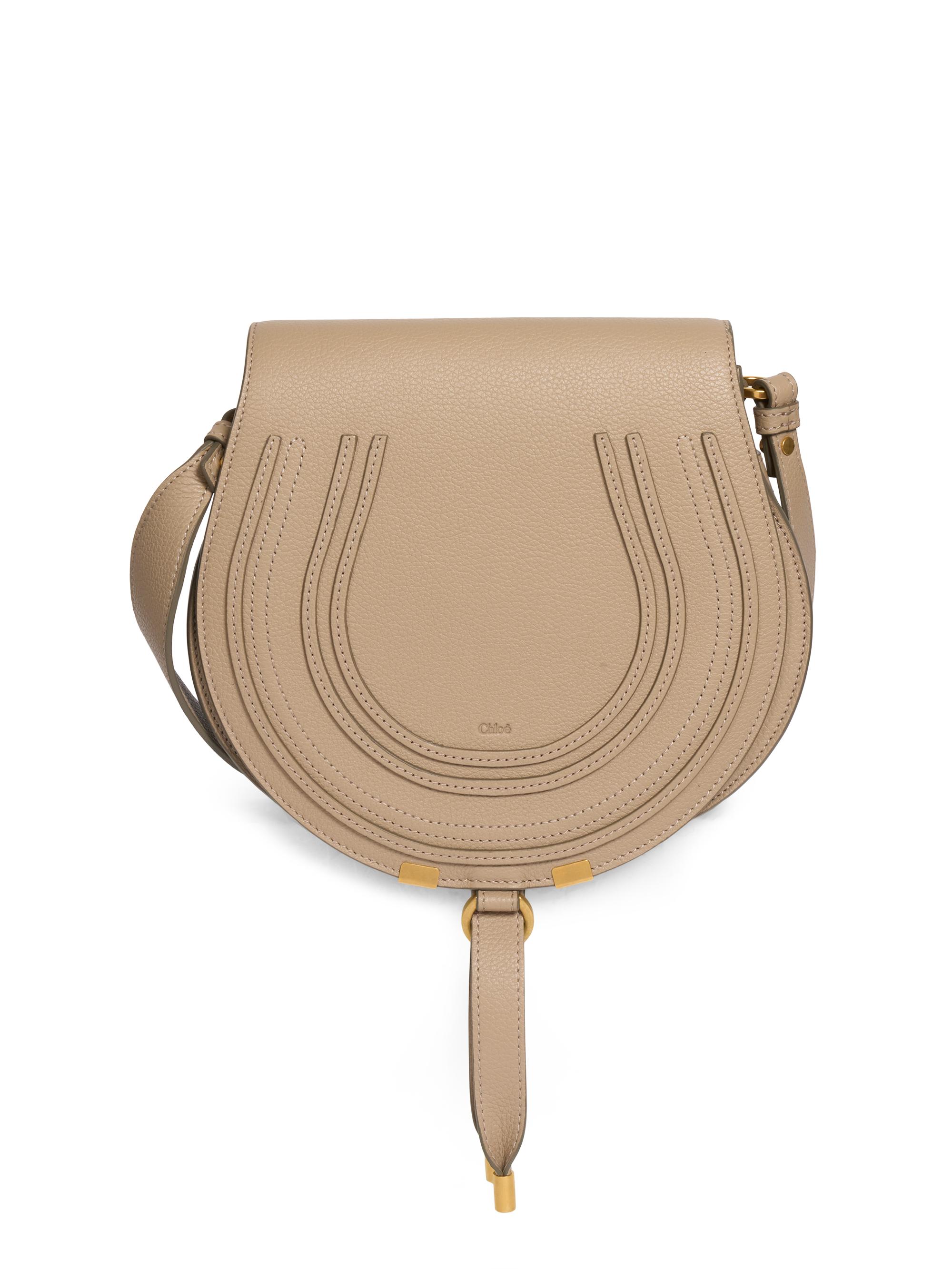 Chloé Women's Marcie Leather Saddle Bag - Boyish Brown | Thumbnail 6