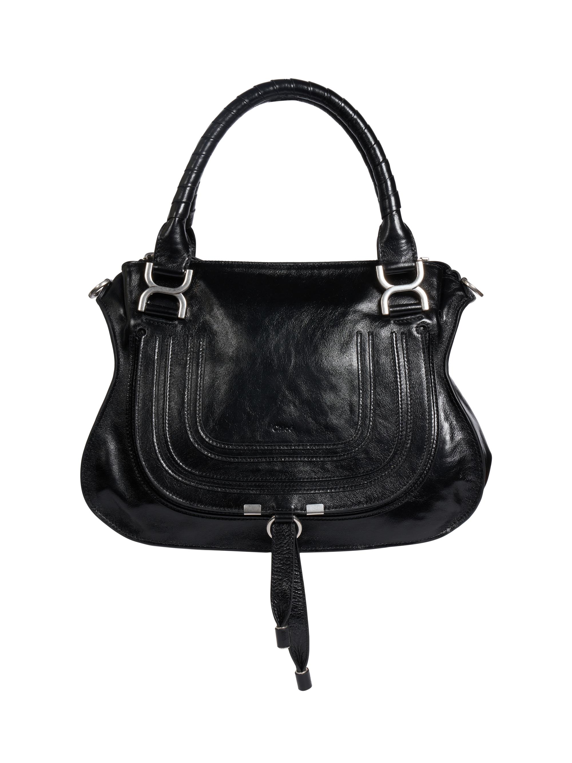 Chloé Women's Marcie  Leather Satchel - Black