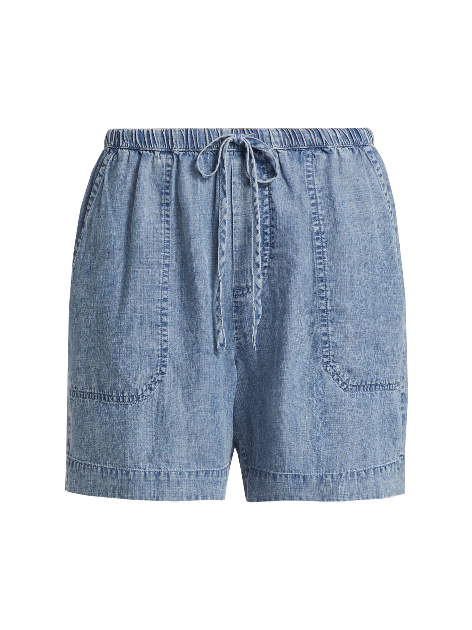 Splendid Women's Angie Denim Drawstring Shorts - Indigo