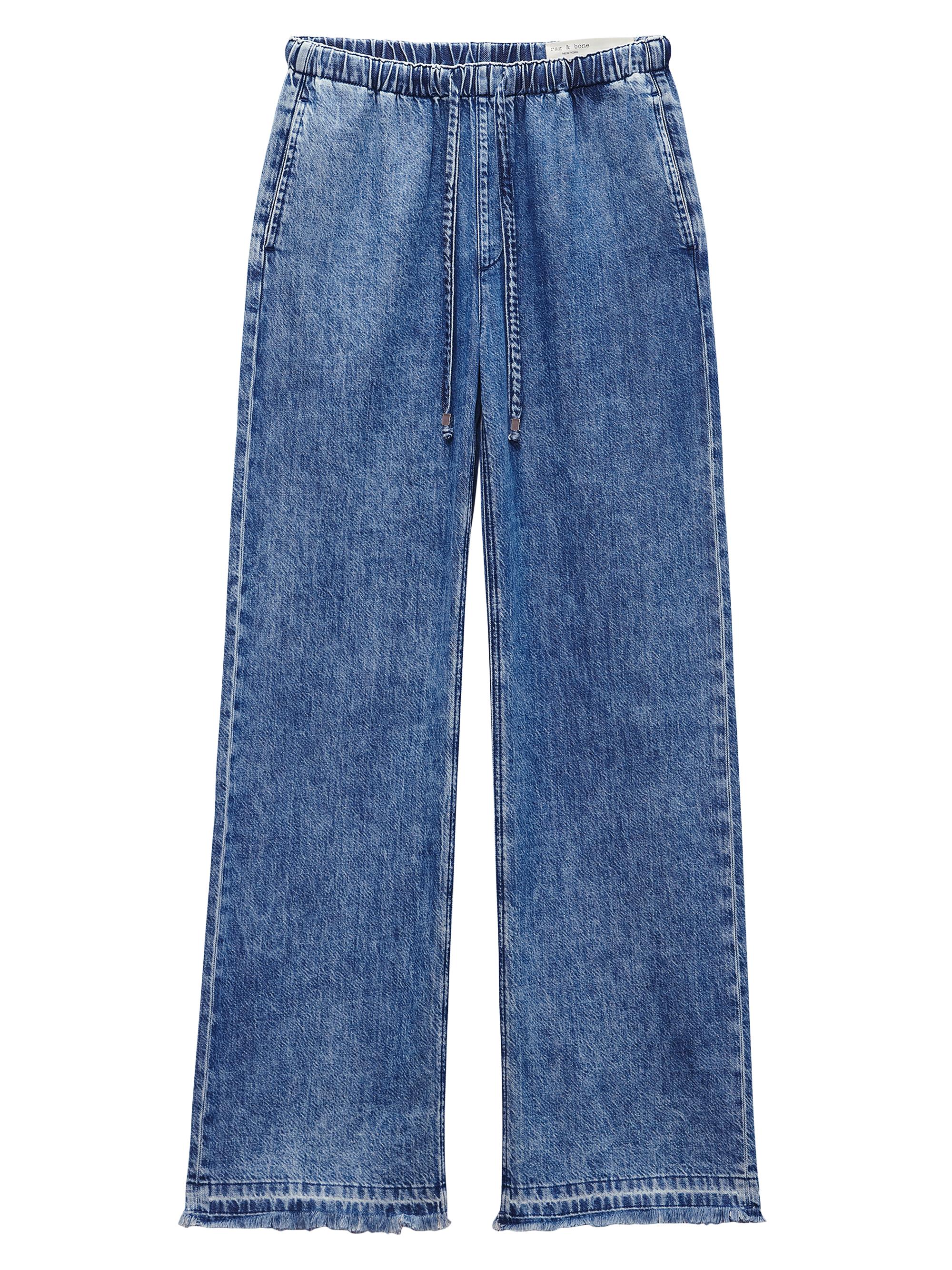 rag & bone Women's Logan Ultra Featherweight Beach Pants - Delmar