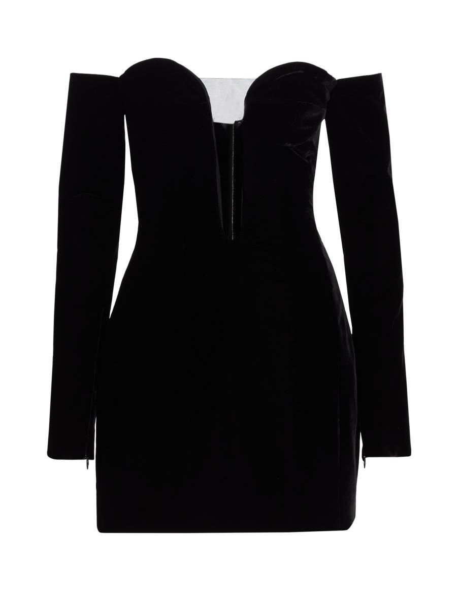 NINA RICCI ワンピース Duchess embellished satin 904190 Nina Ricci Duchess Bow-Detail Satin Bralette in Black | Lyst