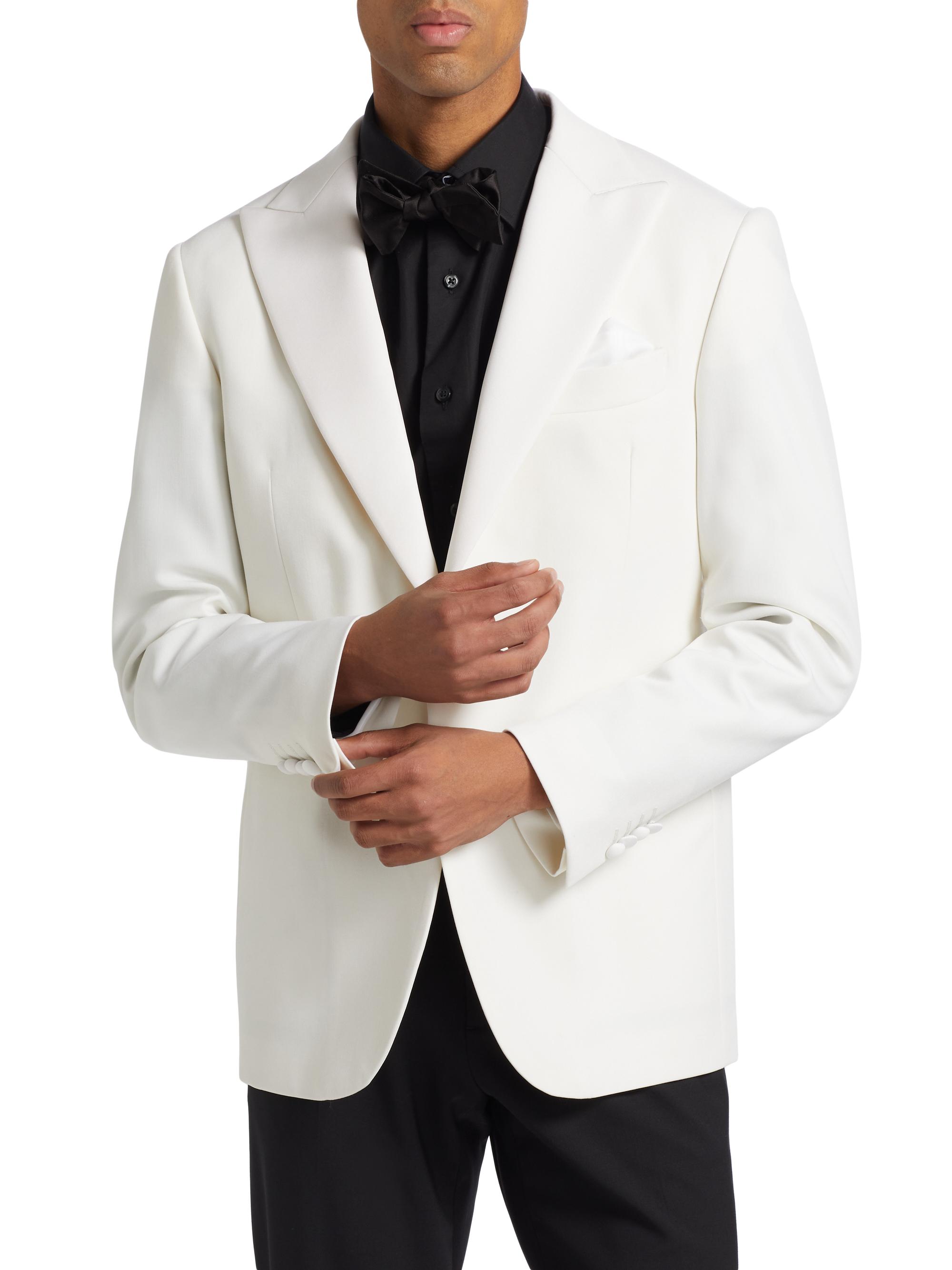 Saks Fifth Avenue COLLECTION Wool Single-Breasted Blazer | Saks