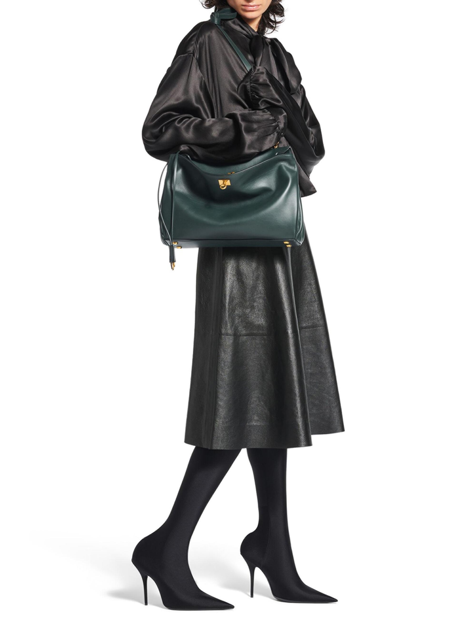 Balenciaga Women's Rodeo  Handbag - Pine Green