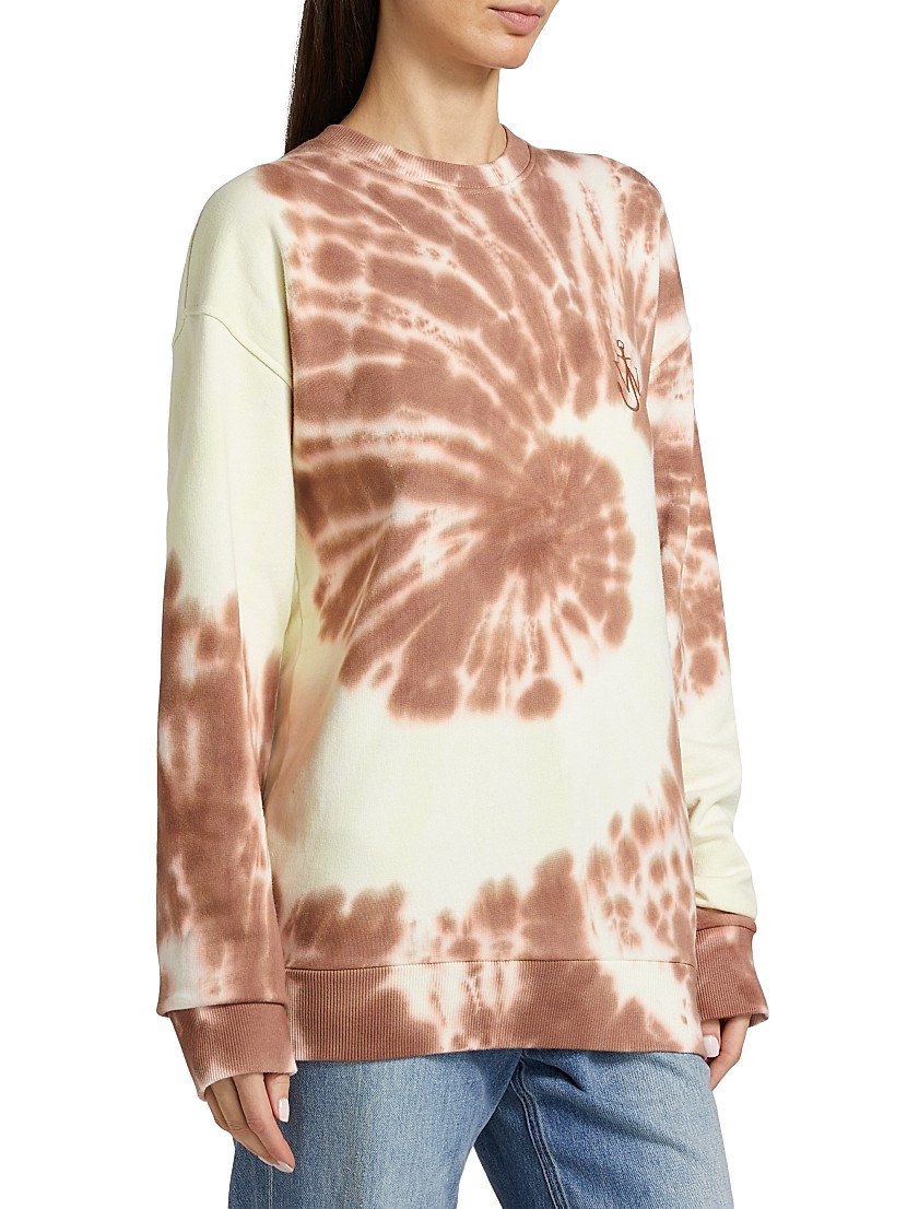Shop JW Anderson Tie-Dyed Logo Sweatshirt | Saks Fifth Avenue Shop JW Anderson Tie-Dyed Logo Sweatshirt | Saks Fifth Avenue