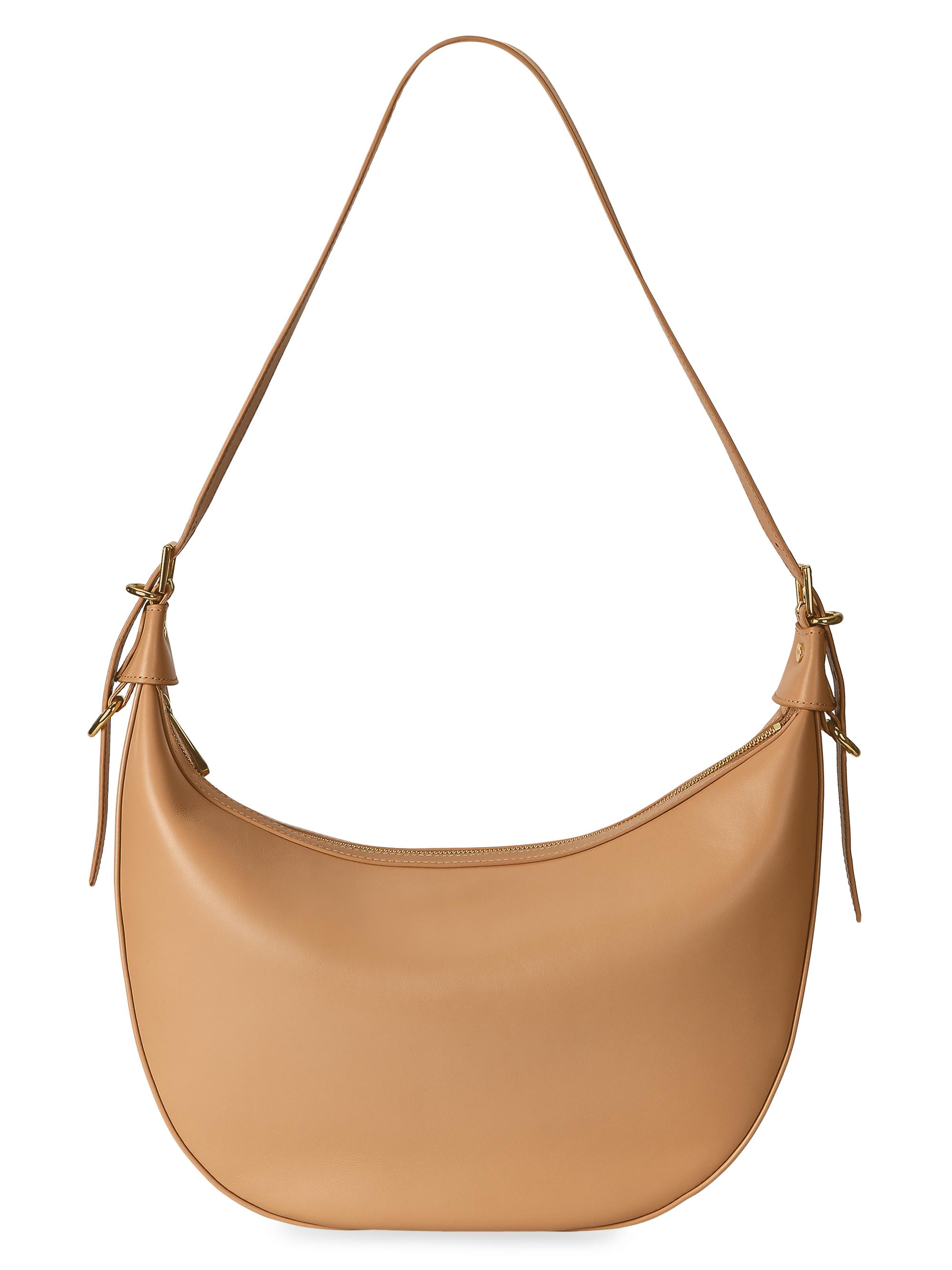 GiGi New York Women's Reagan Leather Hobo Bag - Cappuccino