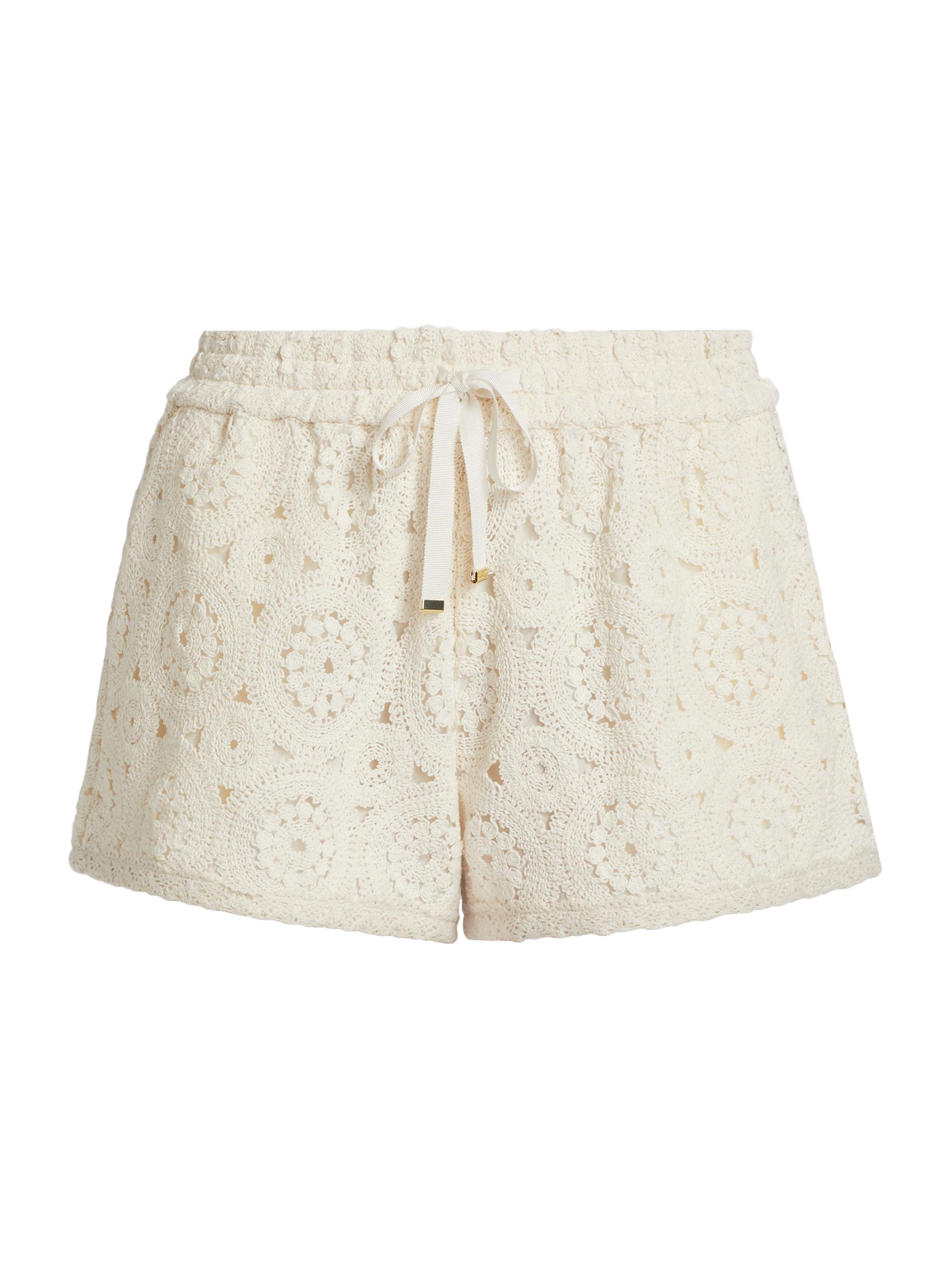 Cami NYC Women's Orion Crochet Shorts - Ceramic