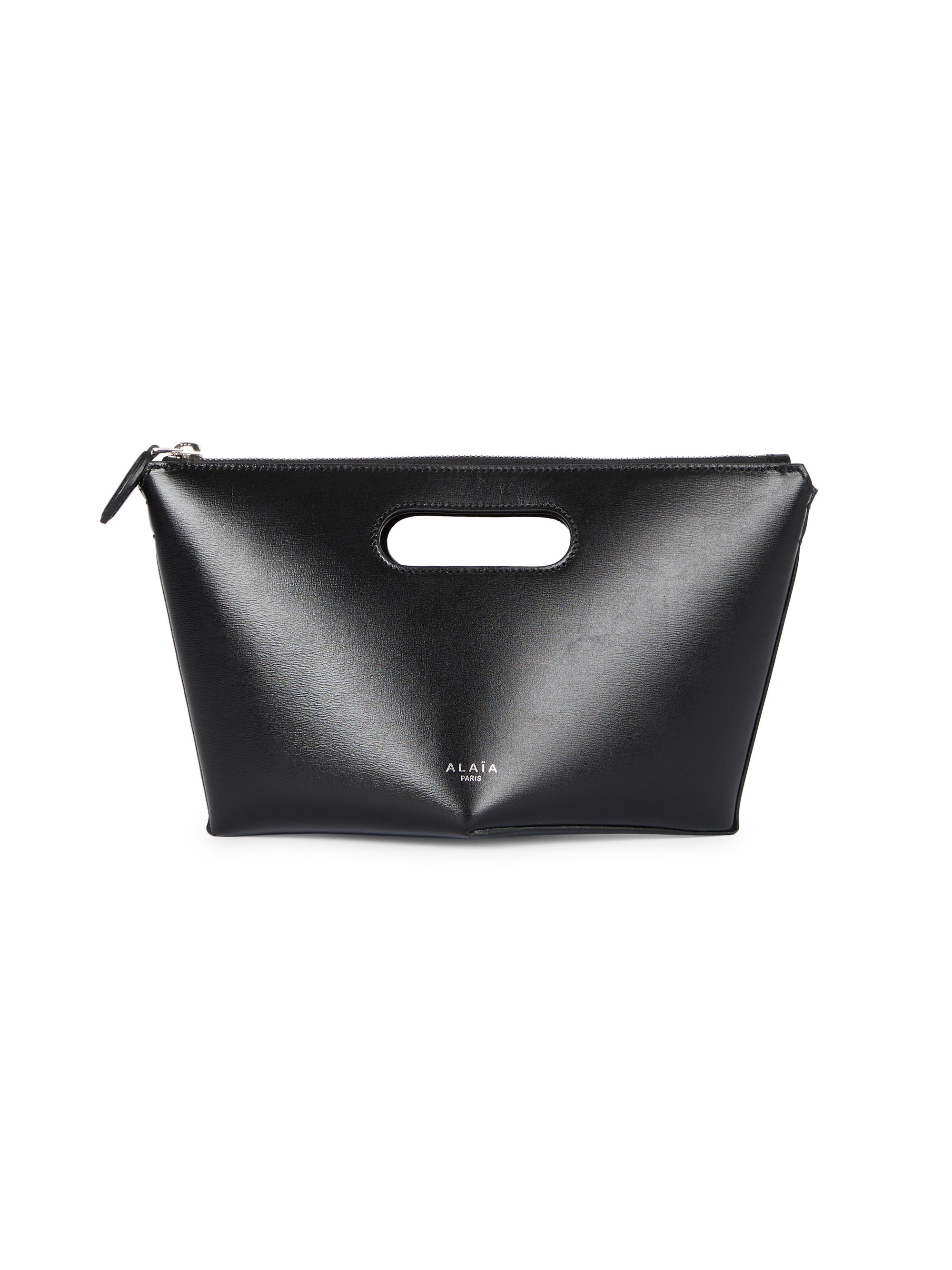 Alaïa Women's Folded Leather Mini Bag - Blanc Optique