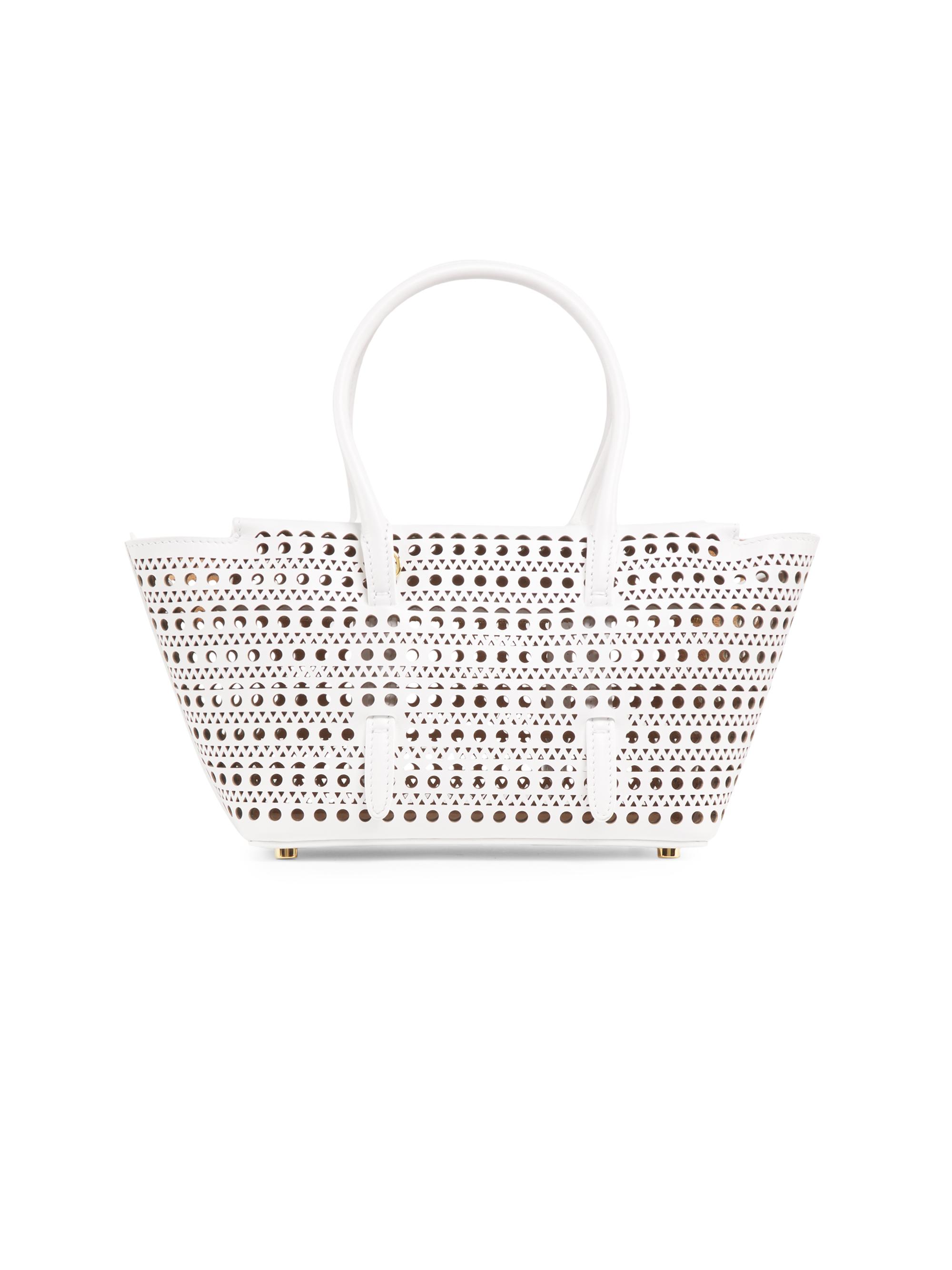 Alaïa New Mina 20 Leather Bag | Saks Fifth Avenue