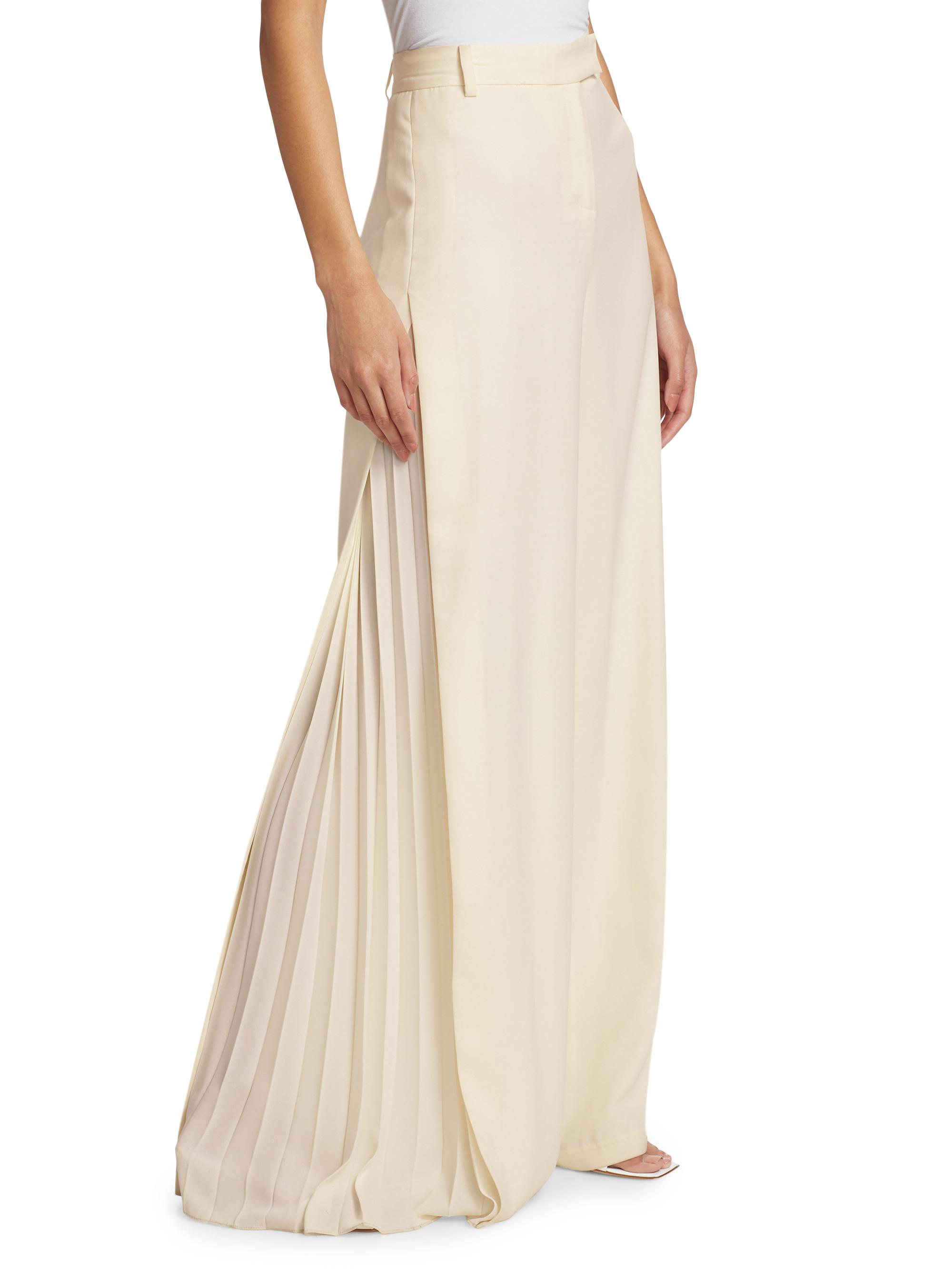 SIMKHAI Lilo Pleated Pants | Saks Fifth Avenue