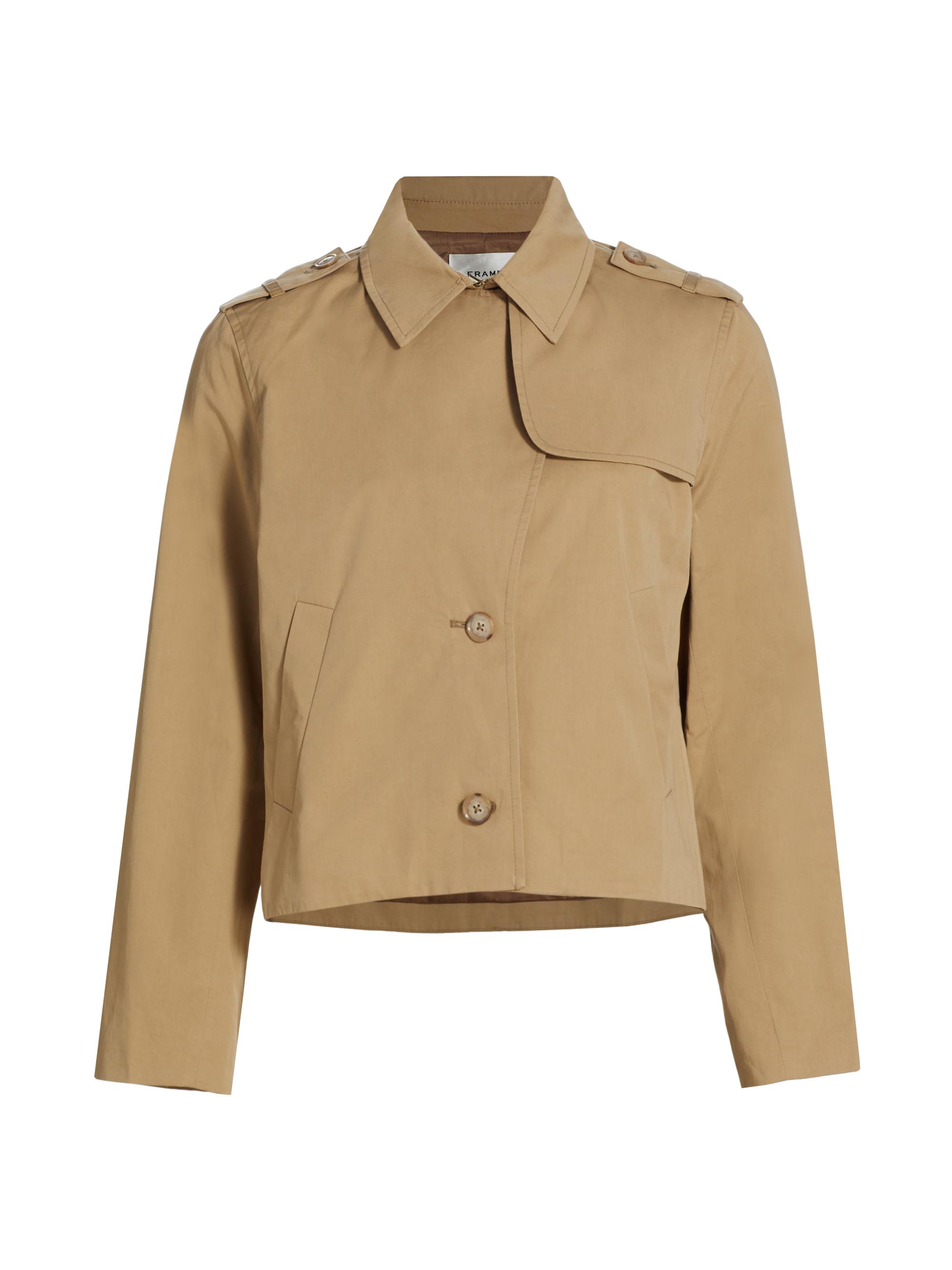 Frame Cotton Trench Jacket | Saks Fifth Avenue